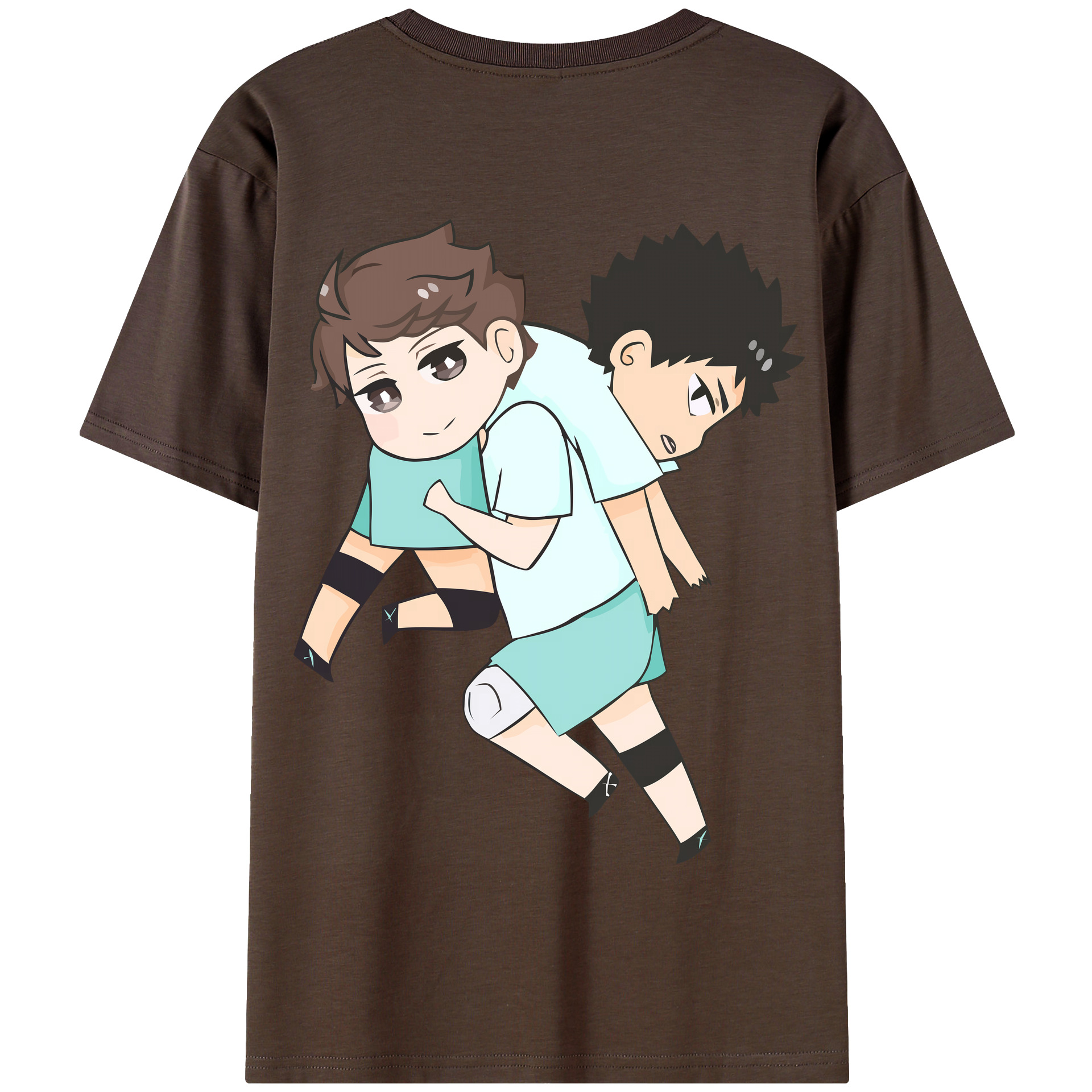 （画像用） ハイキュー!! Haikyu!! 綿100％半袖Tシャツ（背面プリント）