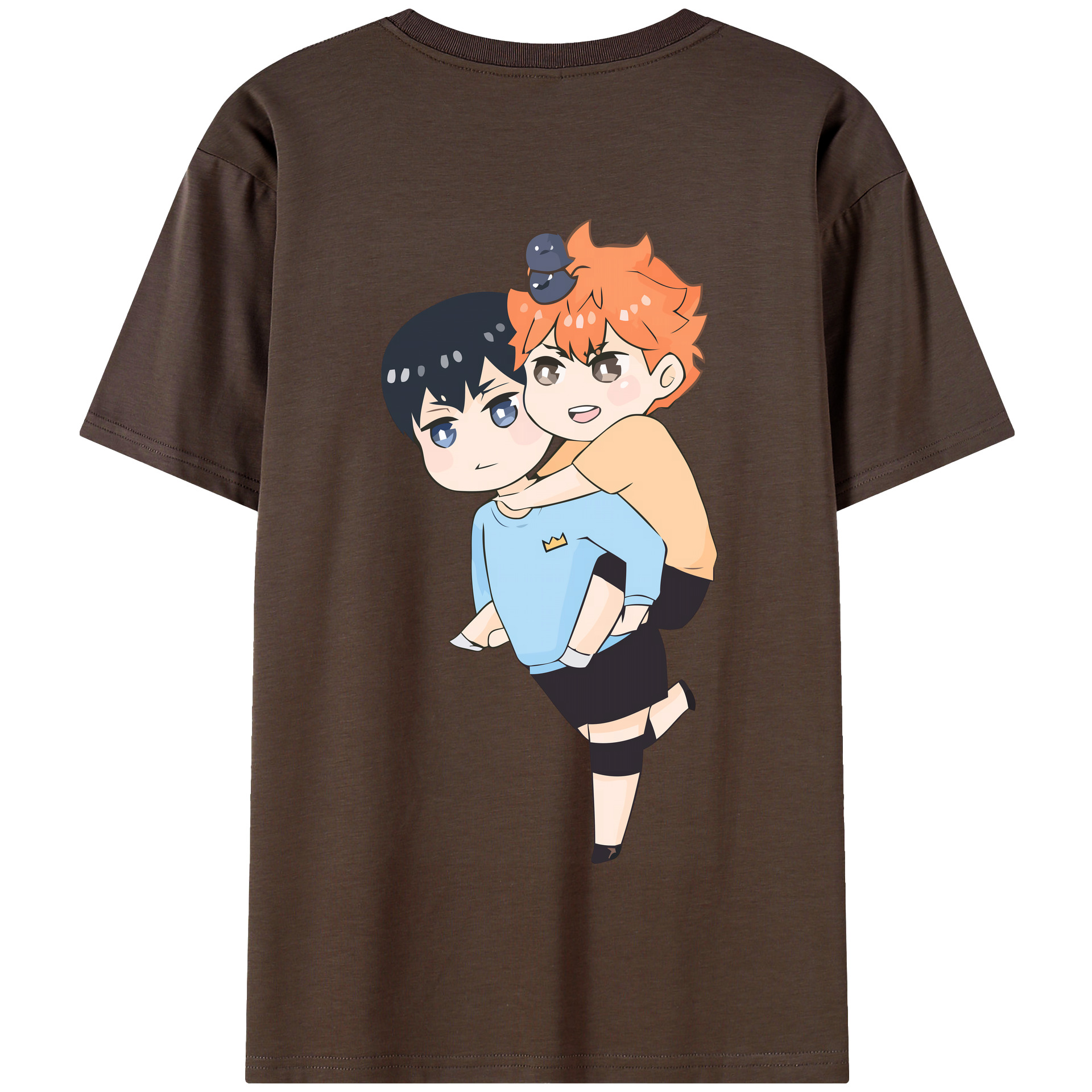 （画像用） ハイキュー!! Haikyu!! 綿100％半袖Tシャツ（背面プリント）