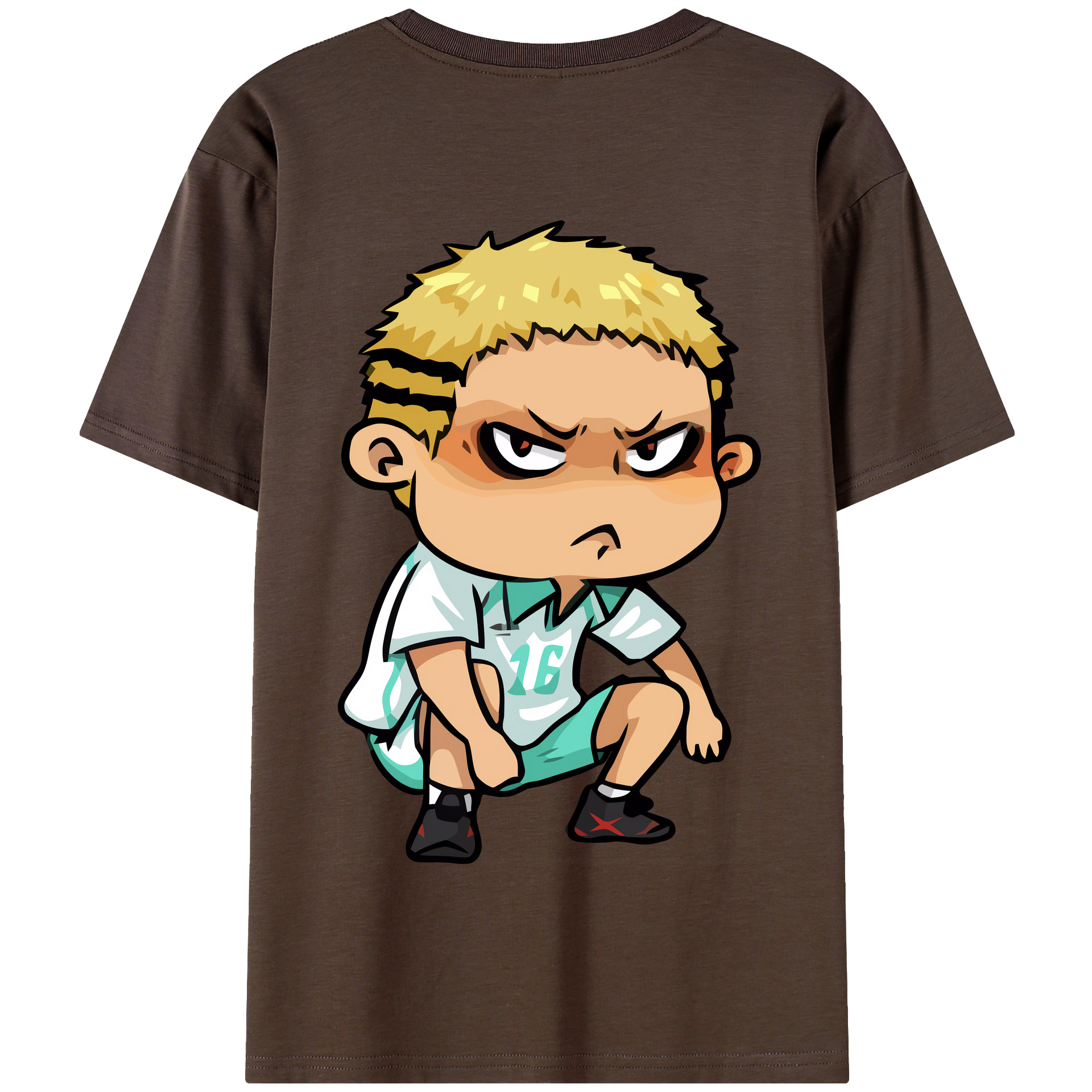 （画像用） ハイキュー!! Haikyu!! 綿100％半袖Tシャツ（背面プリント）