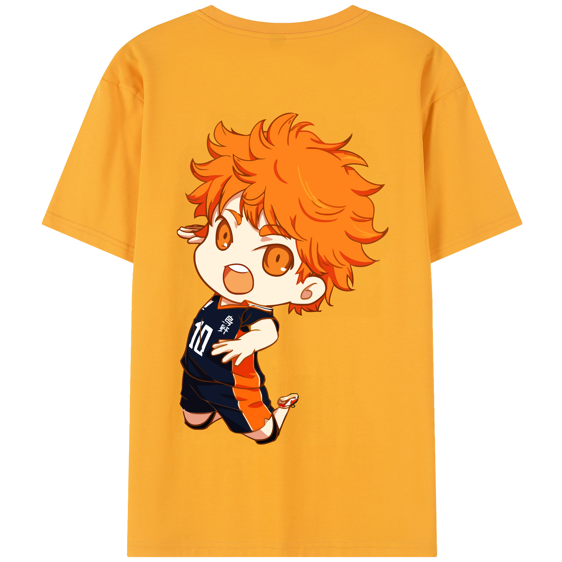 （画像用） ハイキュー!! Haikyu!! 綿100％半袖Tシャツ（背面プリント）