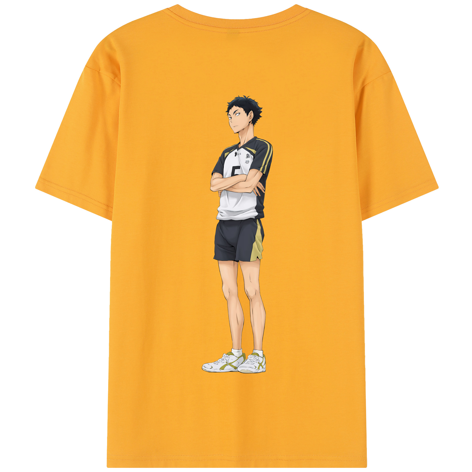 （画像用） ハイキュー!! Haikyu!! 綿100％半袖Tシャツ（背面プリント）