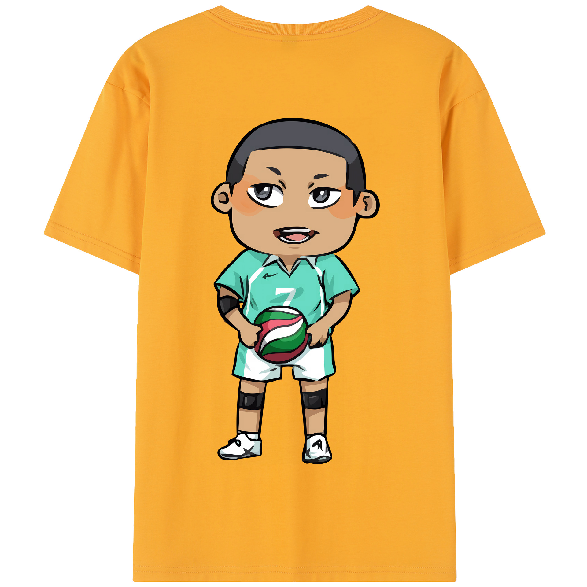 （画像用） ハイキュー!! Haikyu!! 綿100％半袖Tシャツ（背面プリント）