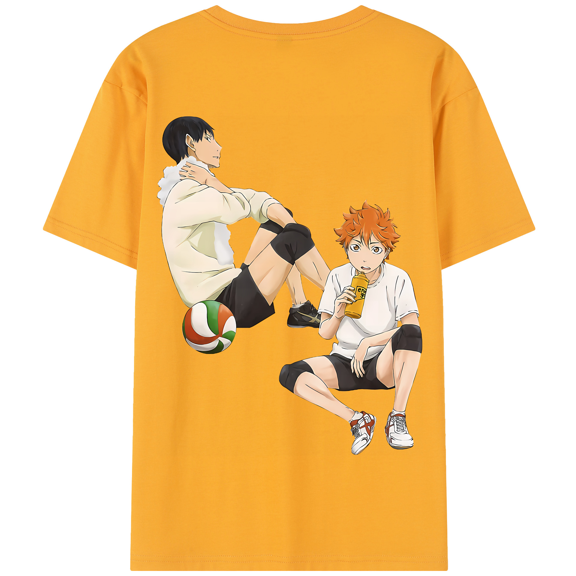 （画像用） ハイキュー!! Haikyu!! 綿100％半袖Tシャツ（背面プリント）