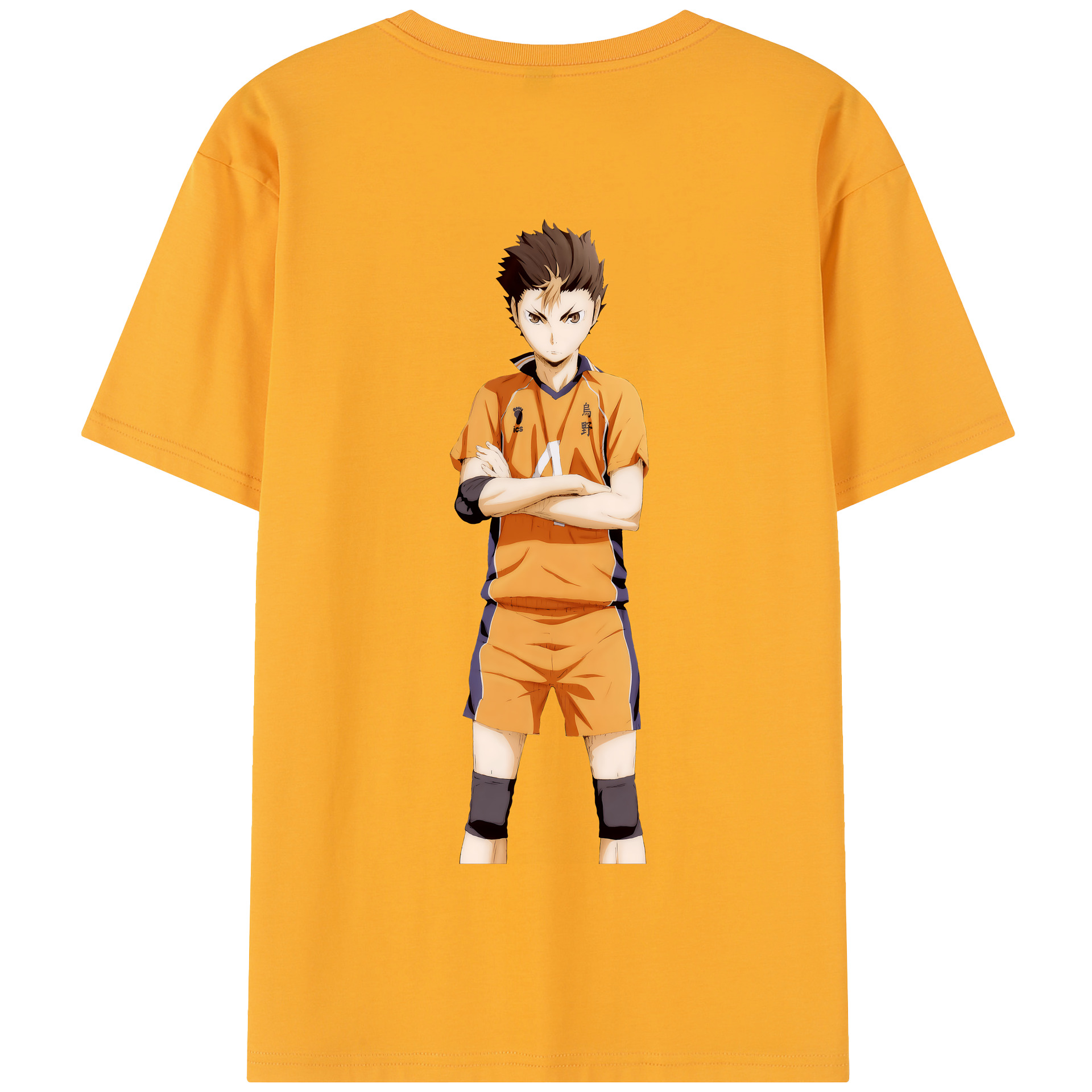 （画像用） ハイキュー!! Haikyu!! 綿100％半袖Tシャツ（背面プリント）
