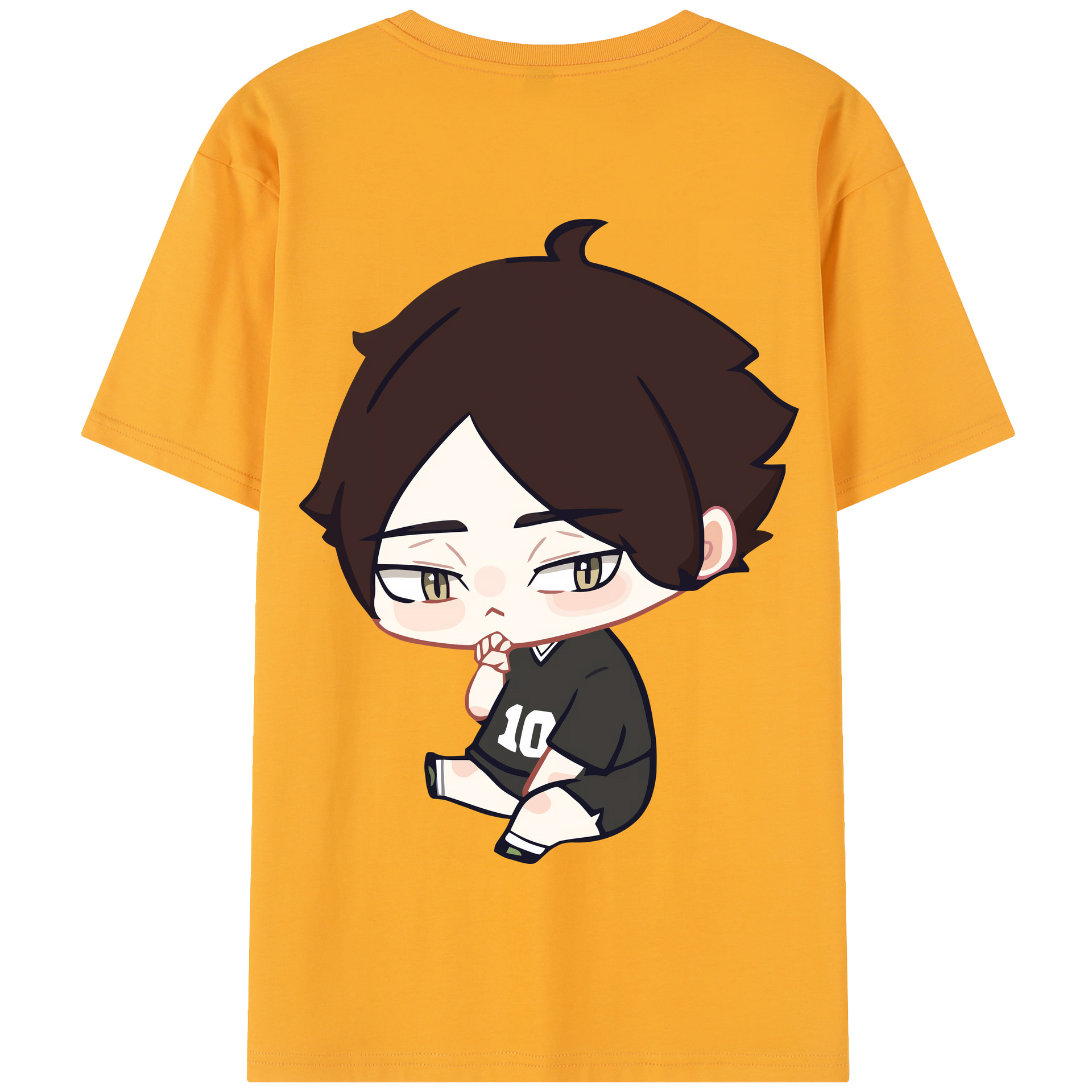 （画像用） ハイキュー!! Haikyu!! 綿100％半袖Tシャツ（背面プリント）