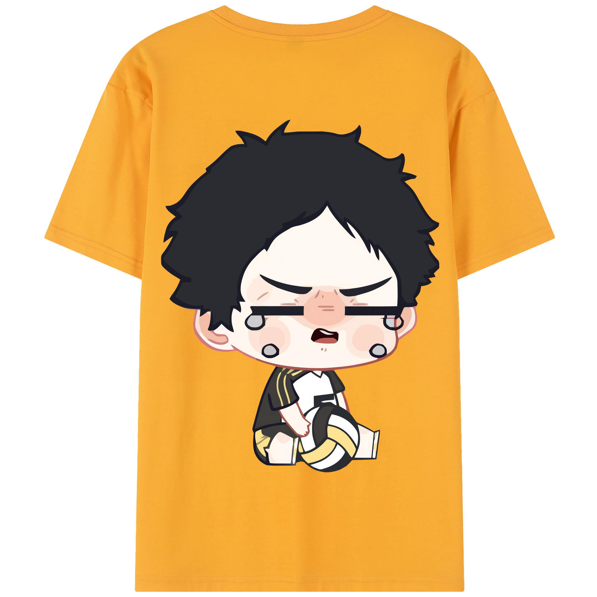 （画像用） ハイキュー!! Haikyu!! 綿100％半袖Tシャツ（背面プリント）