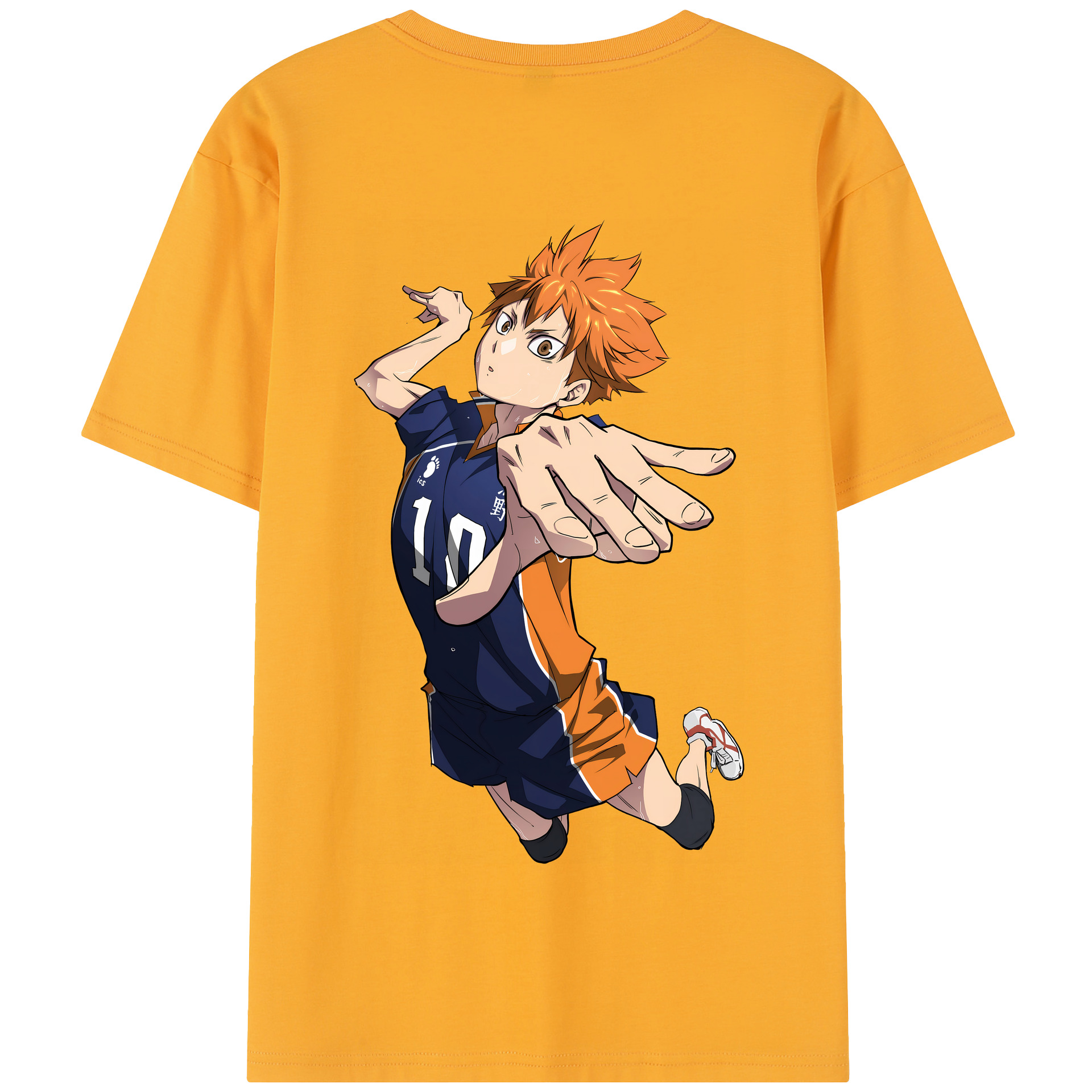 （画像用） ハイキュー!! Haikyu!! 綿100％半袖Tシャツ（背面プリント）