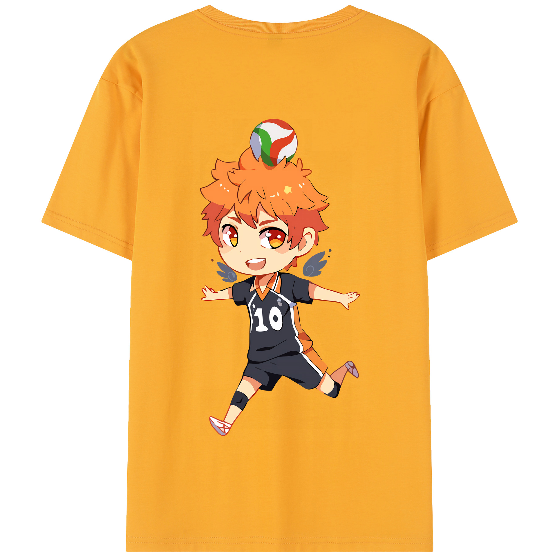 （画像用） ハイキュー!! Haikyu!! 綿100％半袖Tシャツ（背面プリント）
