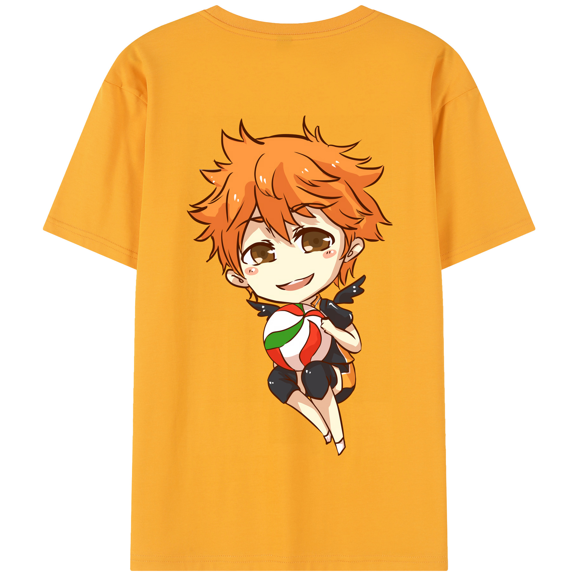（画像用） ハイキュー!! Haikyu!! 綿100％半袖Tシャツ（背面プリント）
