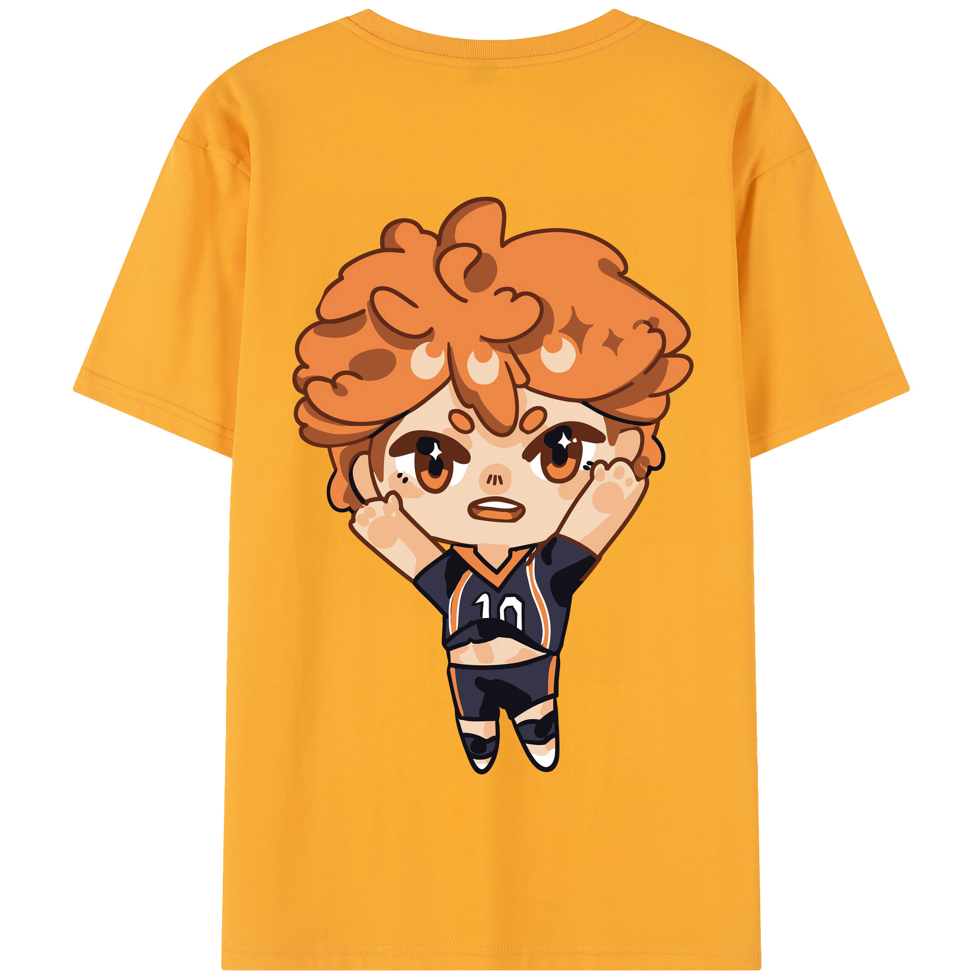 （画像用） ハイキュー!! Haikyu!! 綿100％半袖Tシャツ（背面プリント）