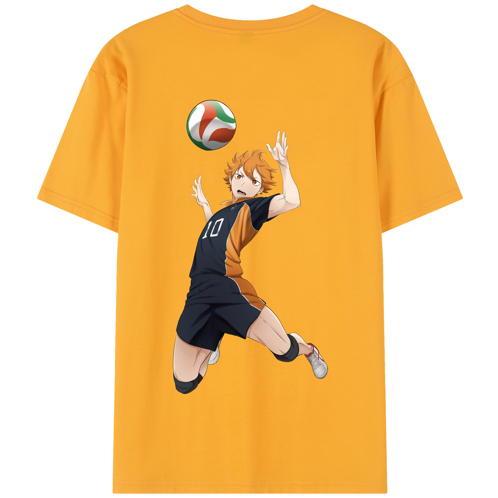 （画像用） ハイキュー!! Haikyu!! 綿100％半袖Tシャツ（背面プリント）