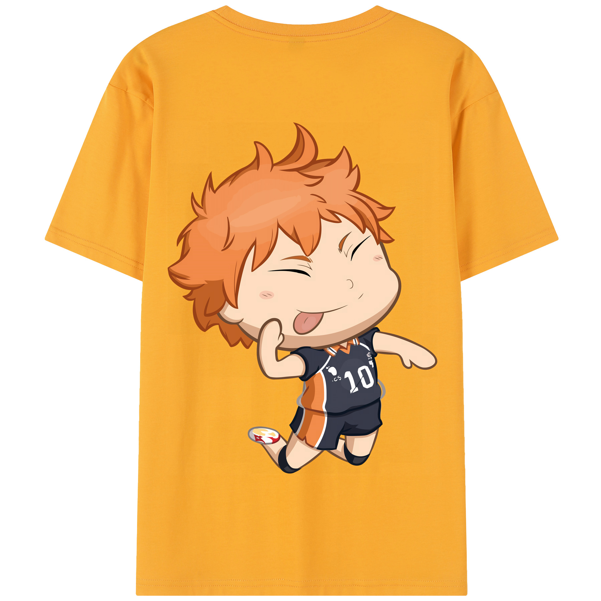 （画像用） ハイキュー!! Haikyu!! 綿100％半袖Tシャツ（背面プリント）