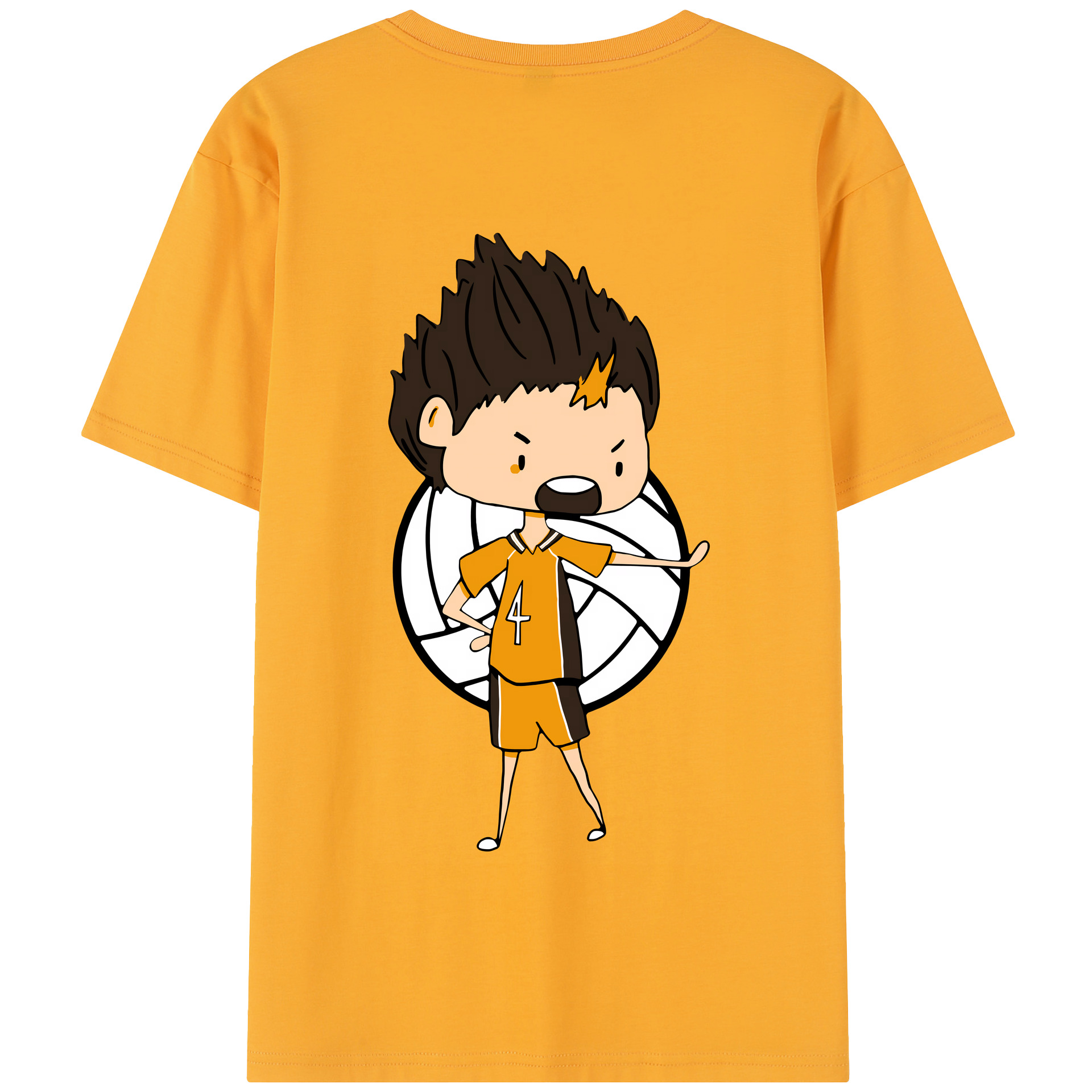 （画像用） ハイキュー!! Haikyu!! 綿100％半袖Tシャツ（背面プリント）