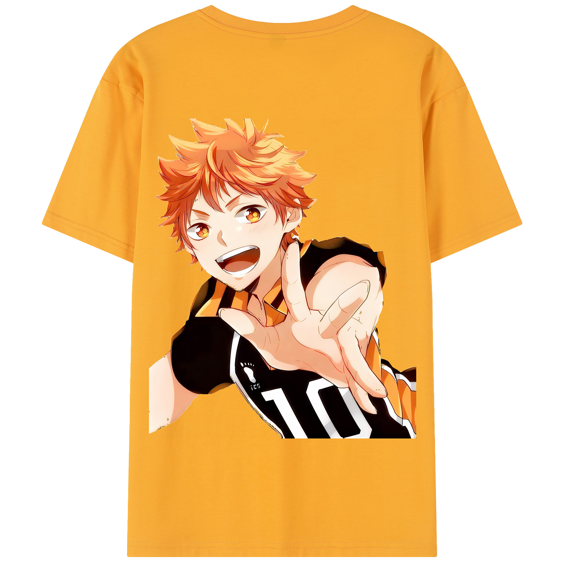 （画像用） ハイキュー!! Haikyu!! 綿100％半袖Tシャツ（背面プリント）