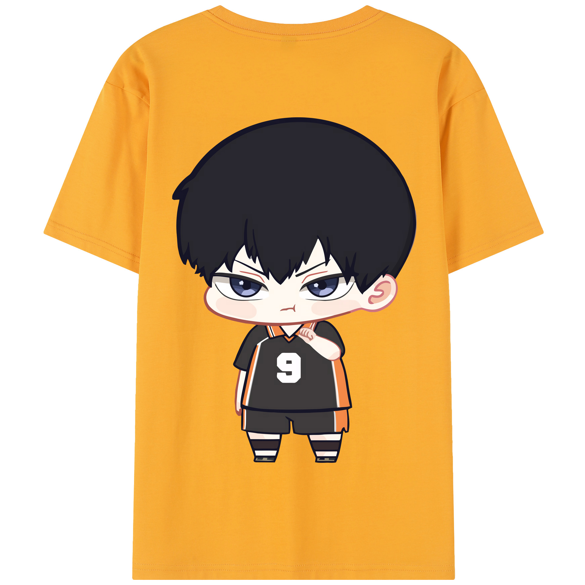 （画像用） ハイキュー!! Haikyu!! 綿100％半袖Tシャツ（背面プリント）