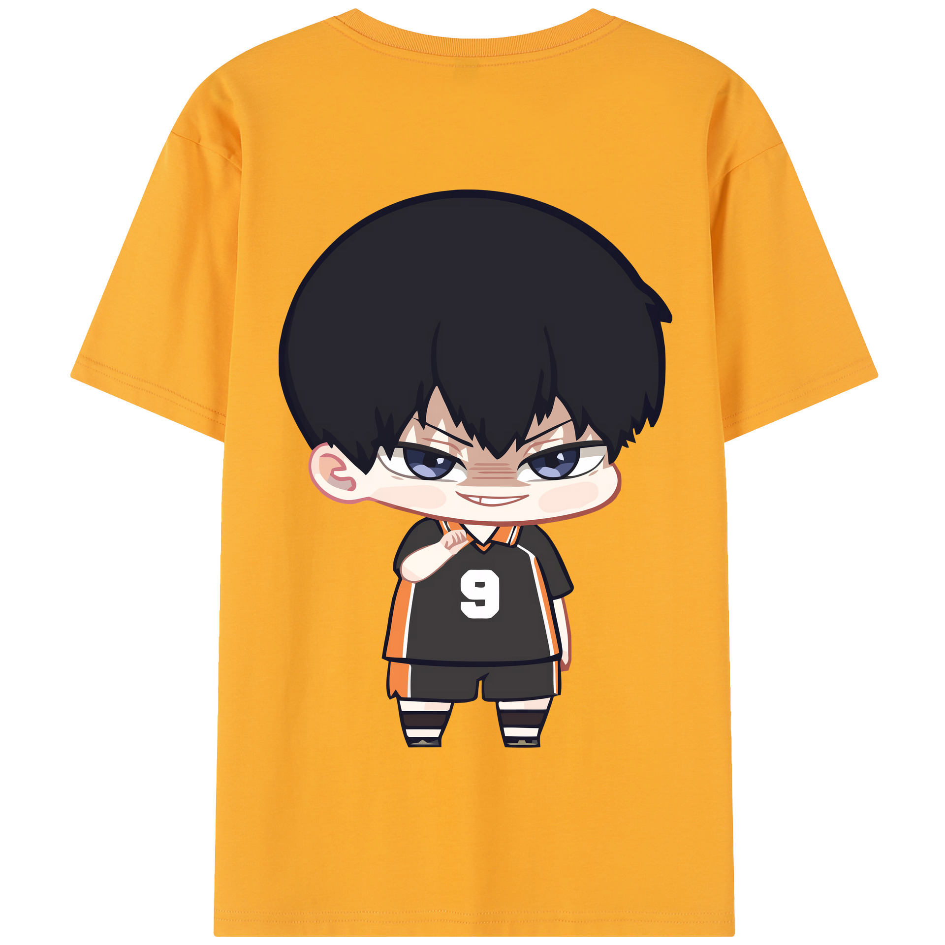（画像用） ハイキュー!! Haikyu!! 綿100％半袖Tシャツ（背面プリント）