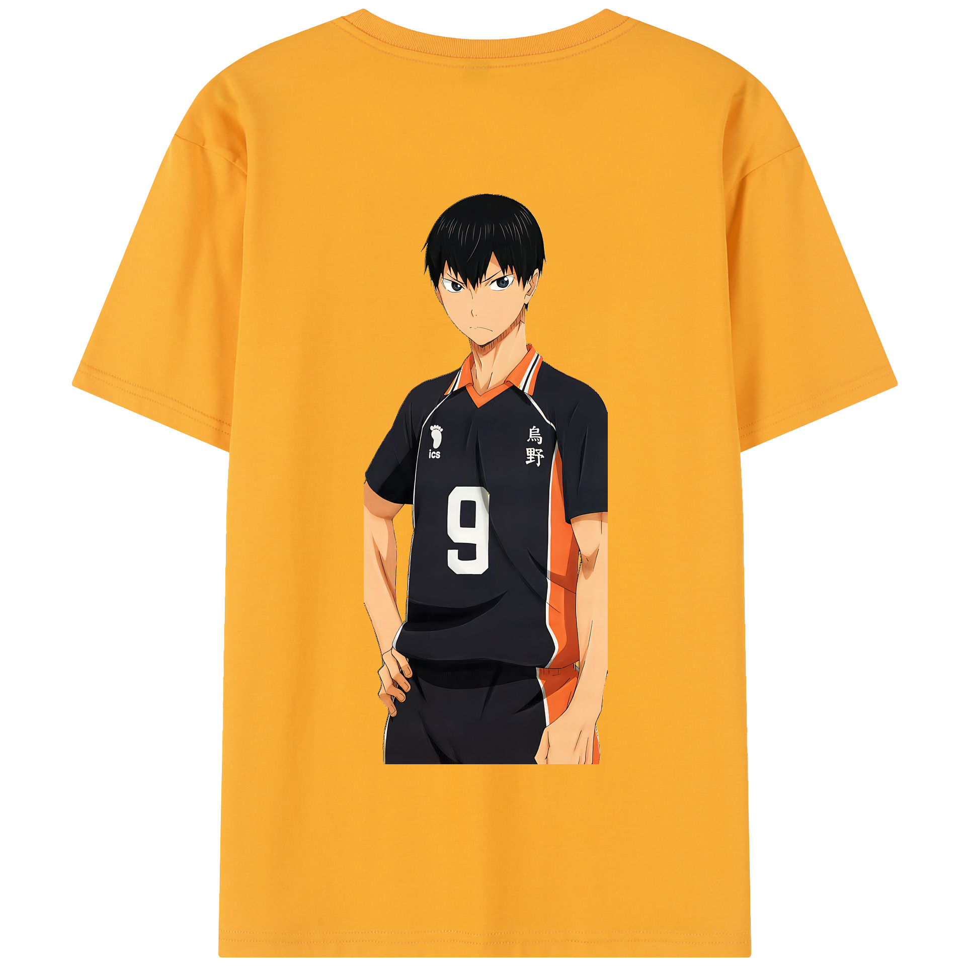 （画像用） ハイキュー!! Haikyu!! 綿100％半袖Tシャツ（背面プリント）