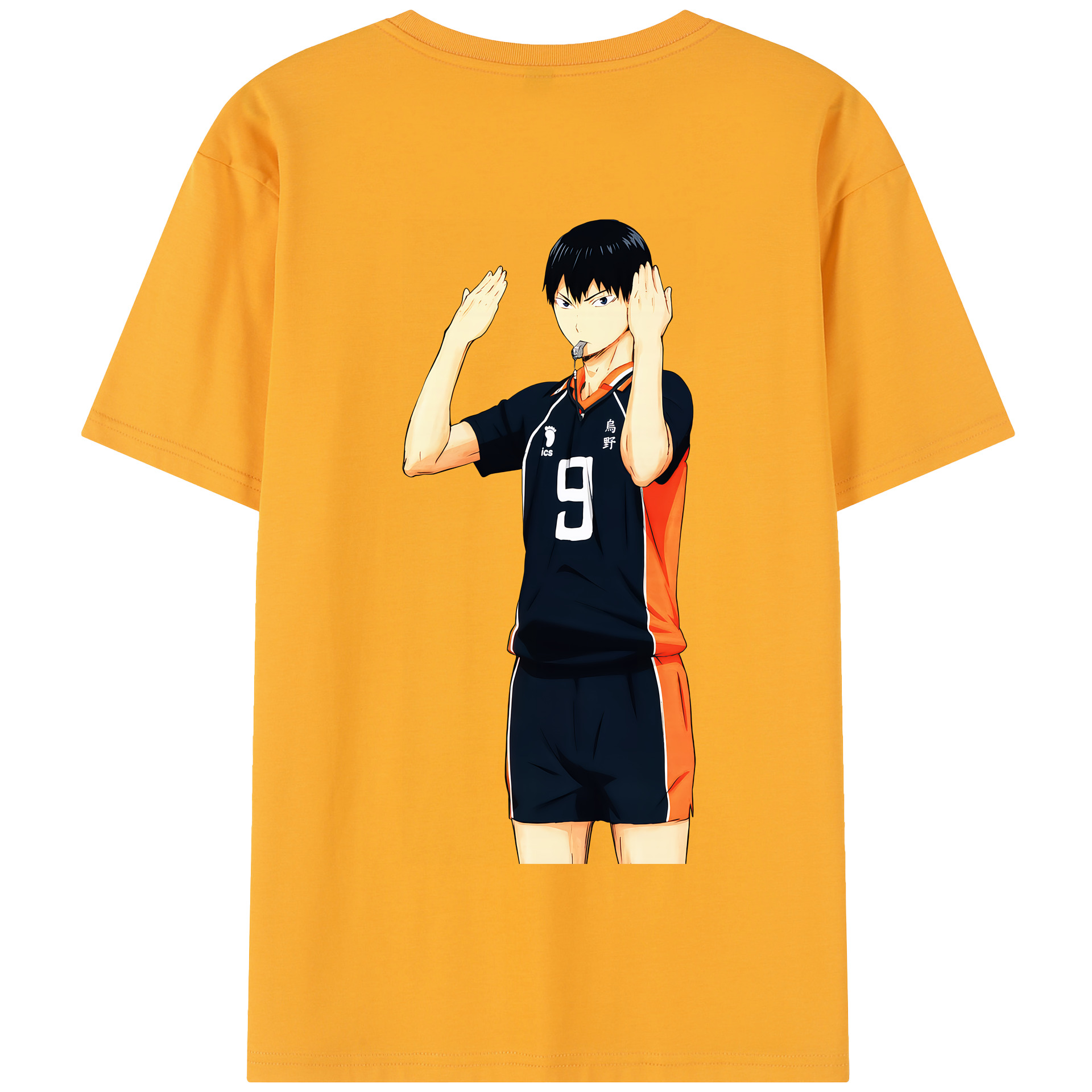 （画像用） ハイキュー!! Haikyu!! 綿100％半袖Tシャツ（背面プリント）