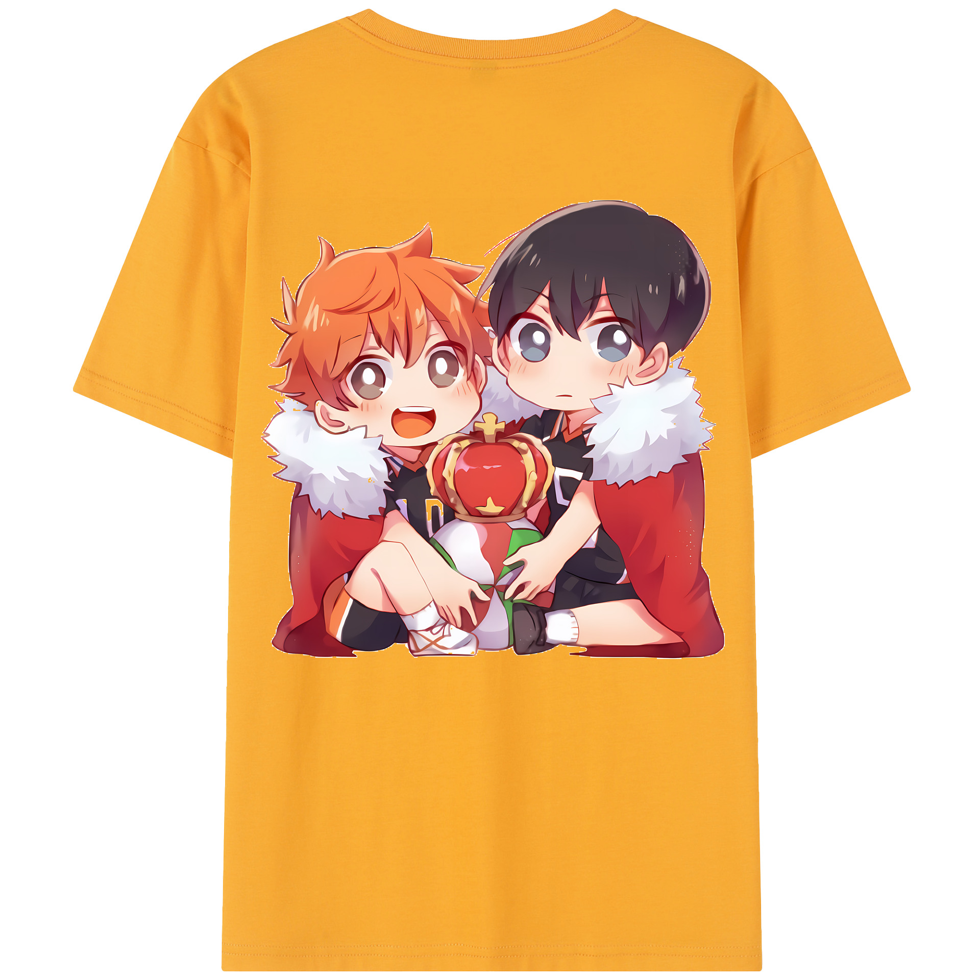 （画像用） ハイキュー!! Haikyu!! 綿100％半袖Tシャツ（背面プリント）