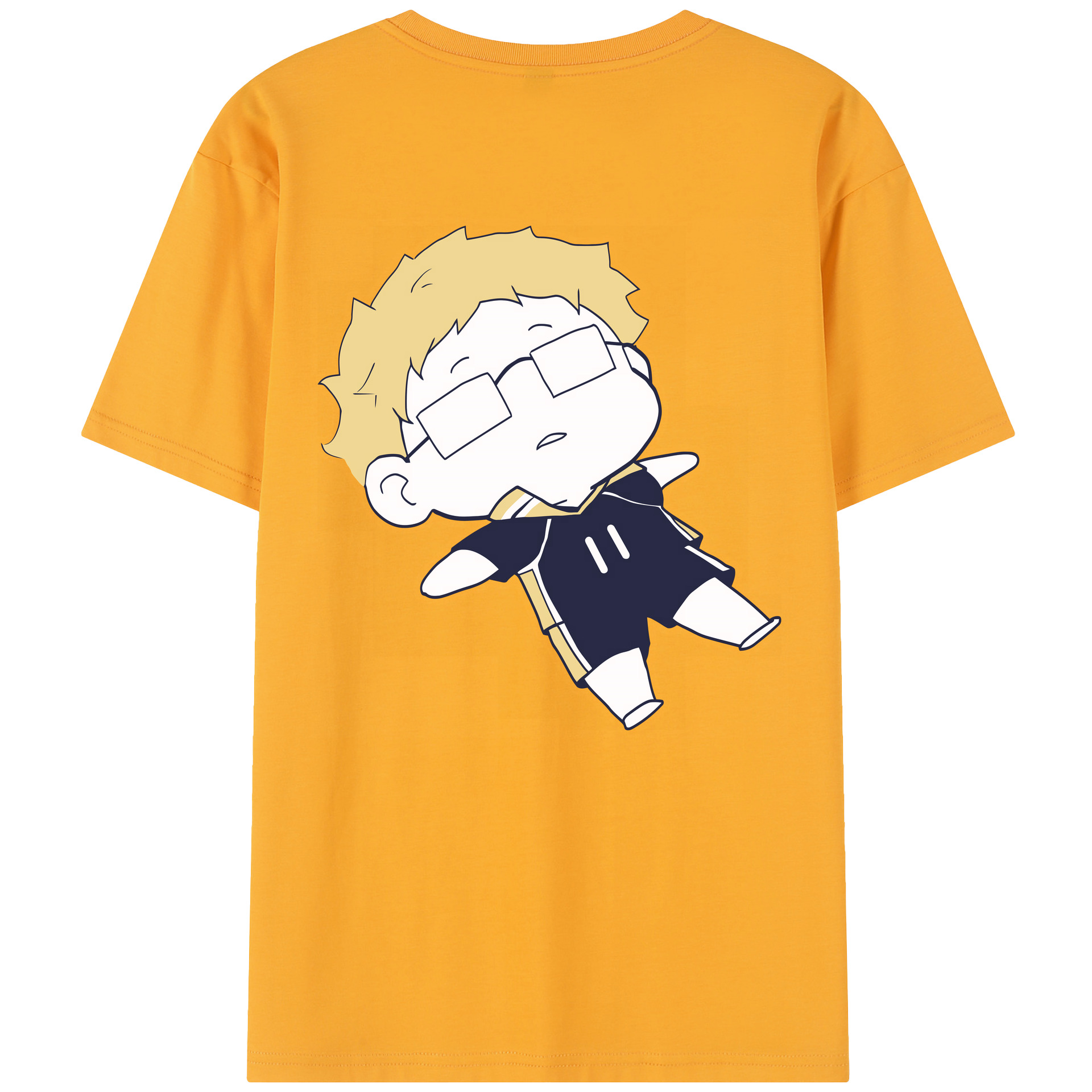 （画像用） ハイキュー!! Haikyu!! 綿100％半袖Tシャツ（背面プリント）