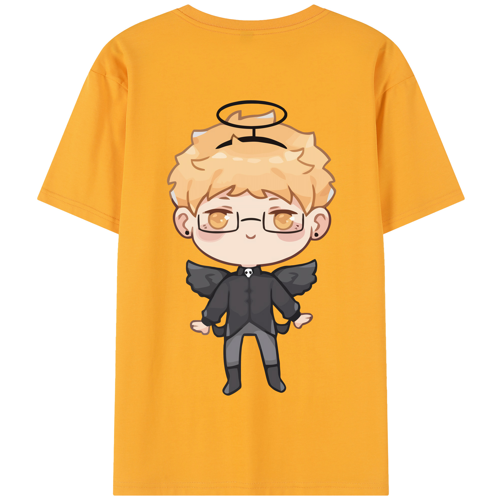 （画像用） ハイキュー!! Haikyu!! 綿100％半袖Tシャツ（背面プリント）