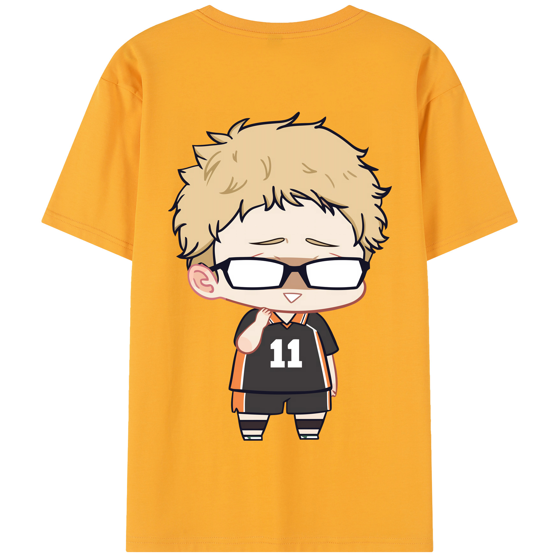 （画像用） ハイキュー!! Haikyu!! 綿100％半袖Tシャツ（背面プリント）