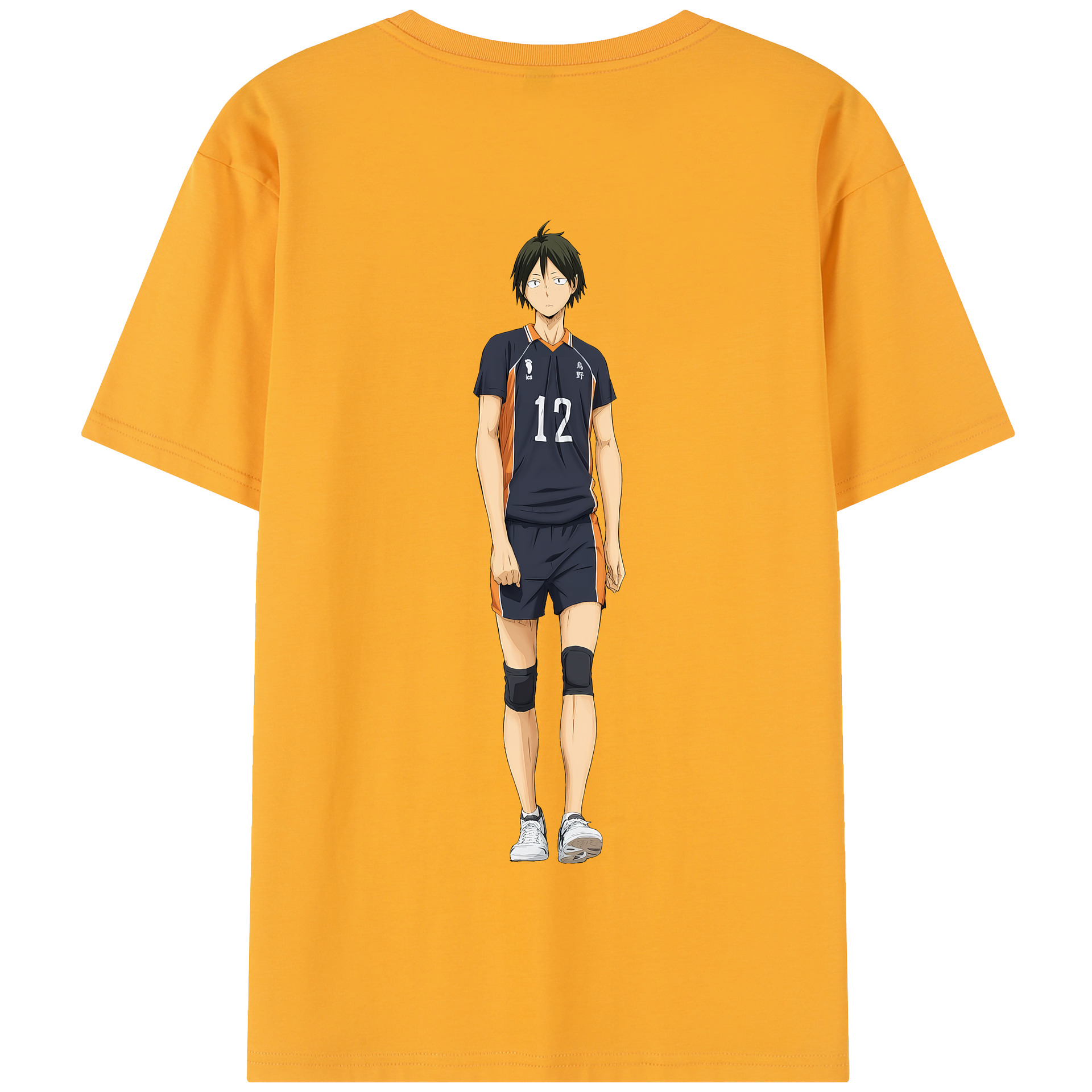 （画像用） ハイキュー!! Haikyu!! 綿100％半袖Tシャツ（背面プリント）