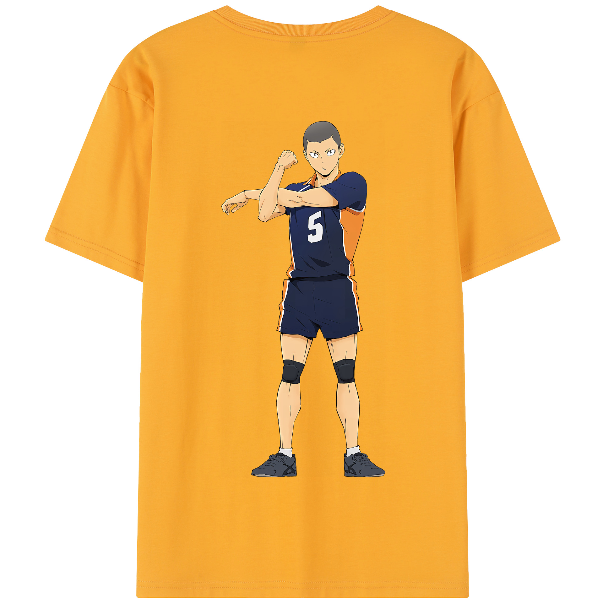（画像用） ハイキュー!! Haikyu!! 綿100％半袖Tシャツ（背面プリント）