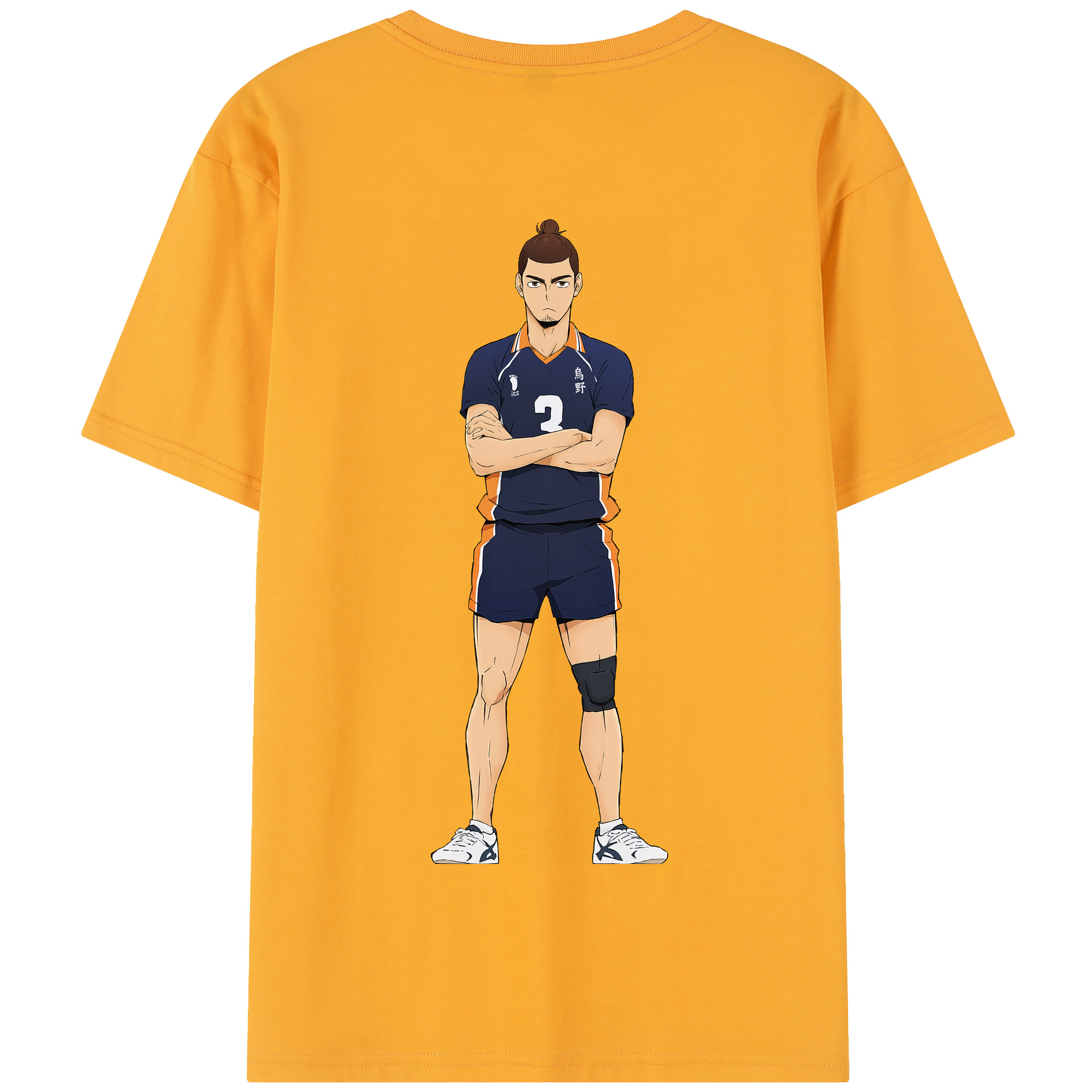 （画像用） ハイキュー!! Haikyu!! 綿100％半袖Tシャツ（背面プリント）
