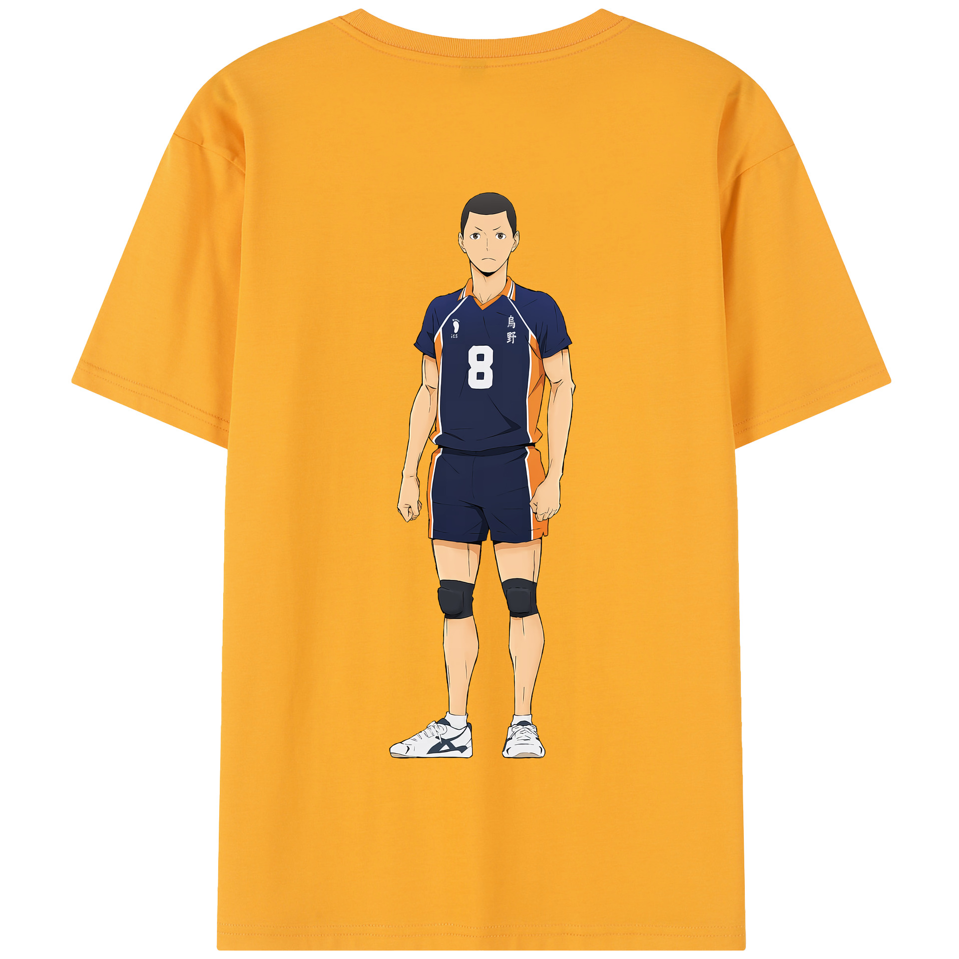 （画像用） ハイキュー!! Haikyu!! 綿100％半袖Tシャツ（背面プリント）