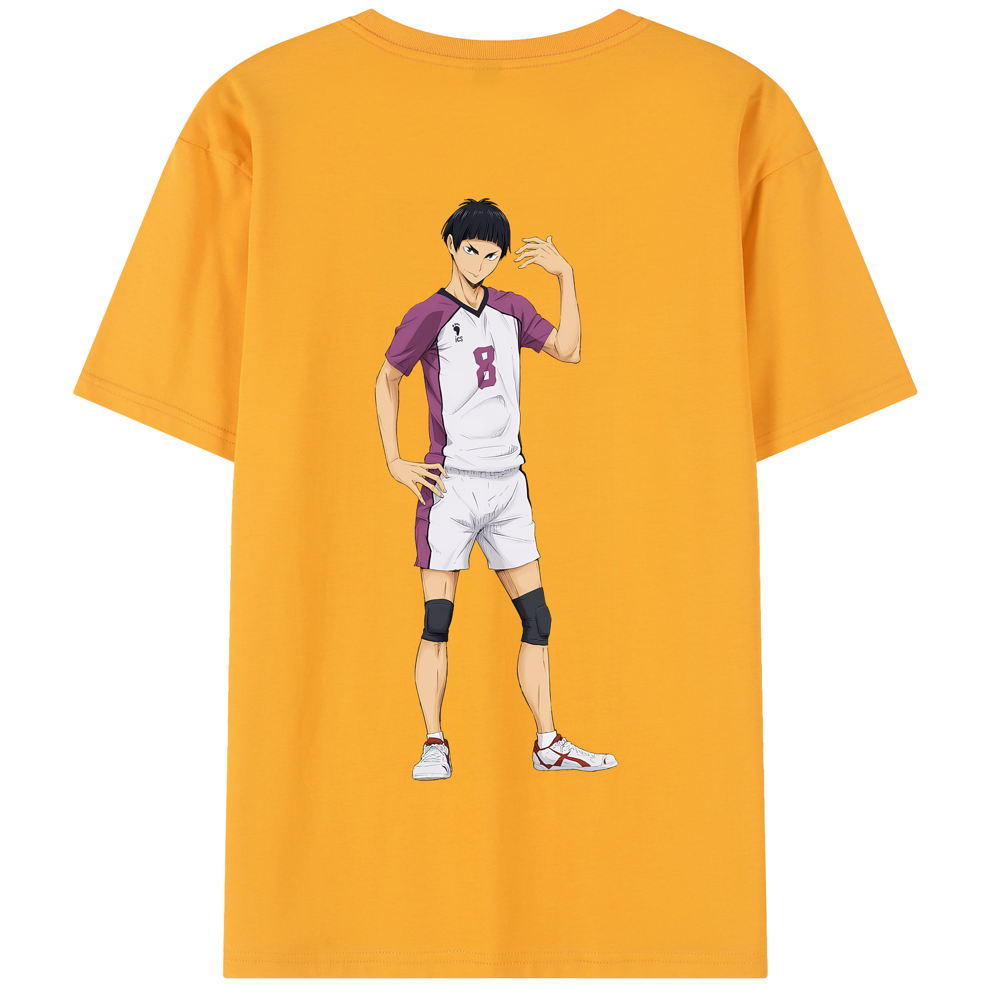 （画像用） ハイキュー!! Haikyu!! 綿100％半袖Tシャツ（背面プリント）