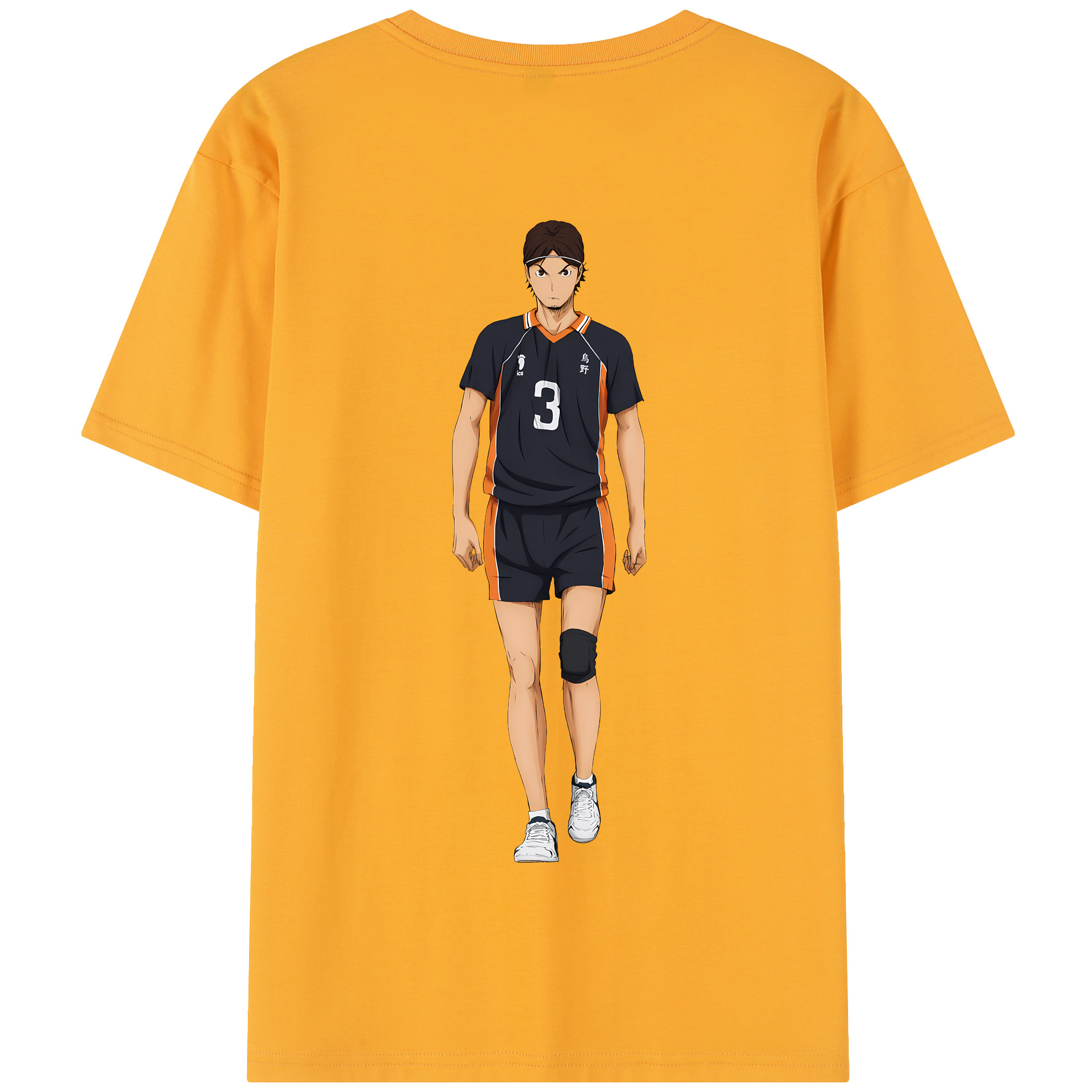 （画像用） ハイキュー!! Haikyu!! 綿100％半袖Tシャツ（背面プリント）