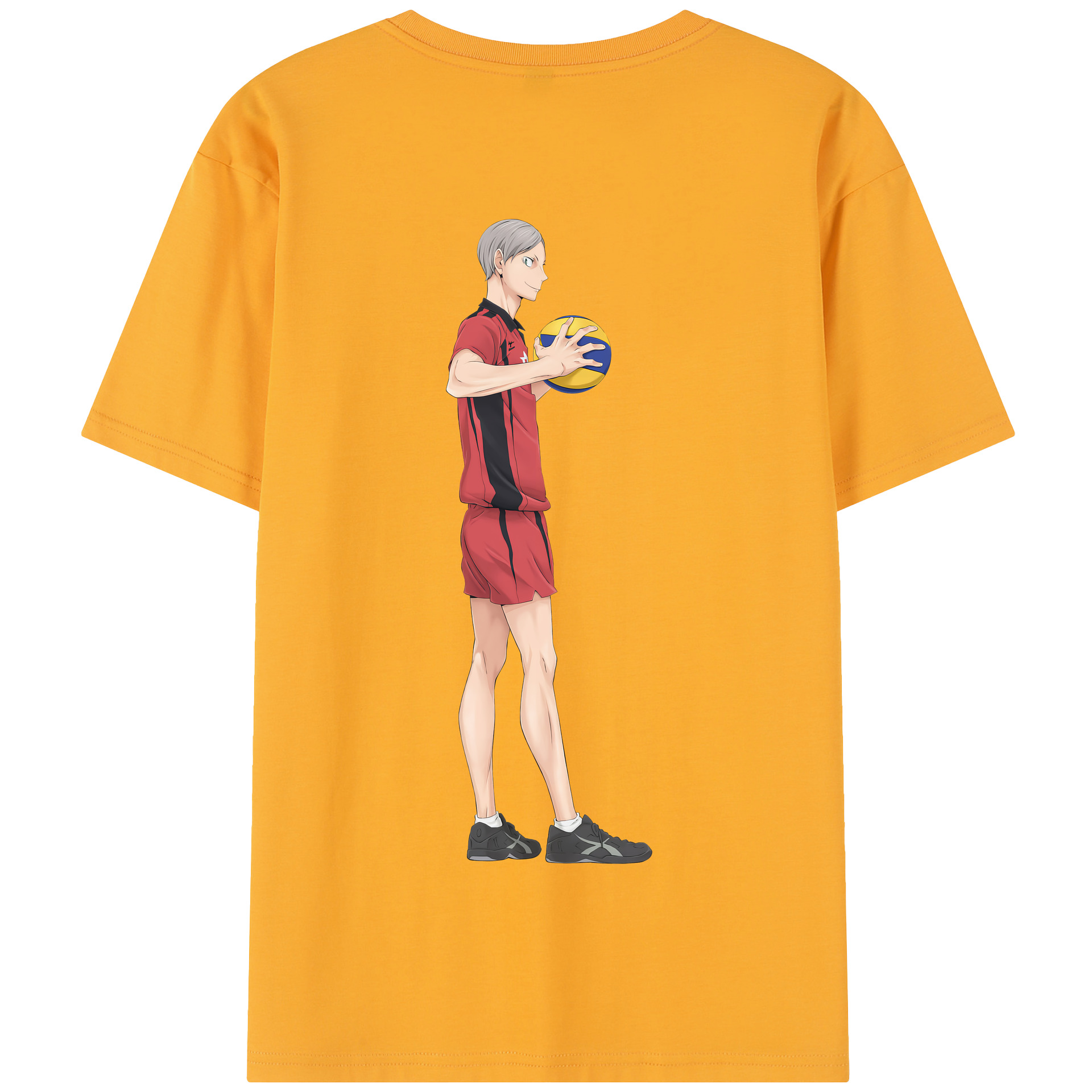 （画像用） ハイキュー!! Haikyu!! 綿100％半袖Tシャツ（背面プリント）