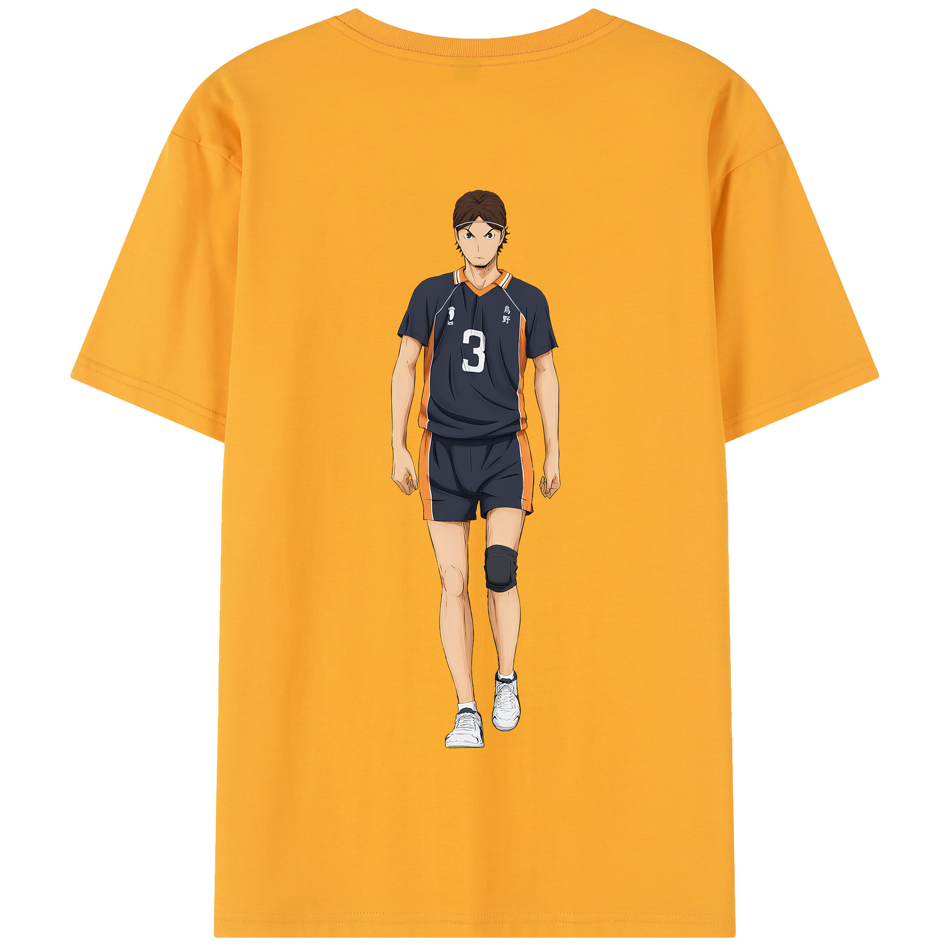 （画像用） ハイキュー!! Haikyu!! 綿100％半袖Tシャツ（背面プリント）