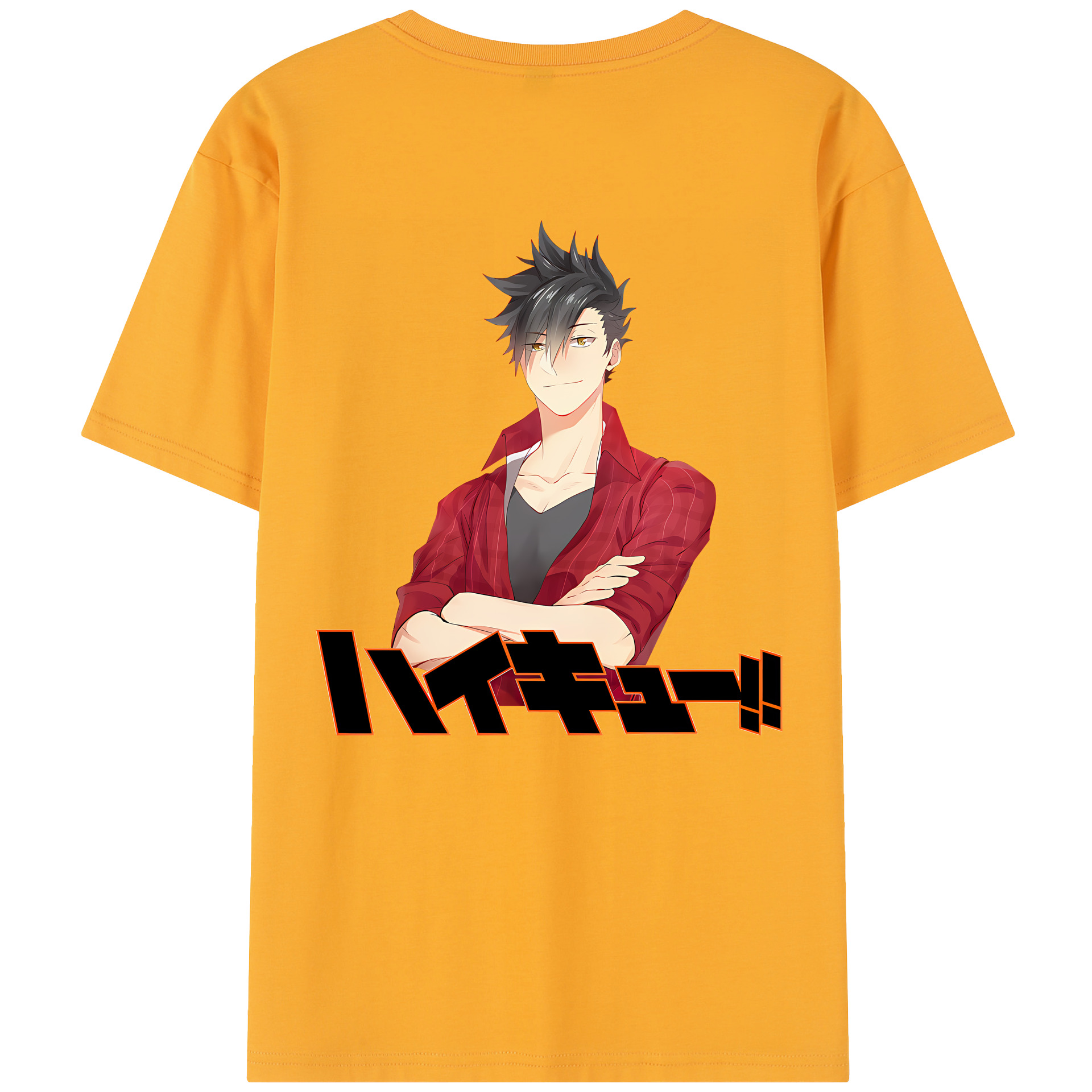 （画像用） ハイキュー!! Haikyu!! 綿100％半袖Tシャツ（背面プリント）