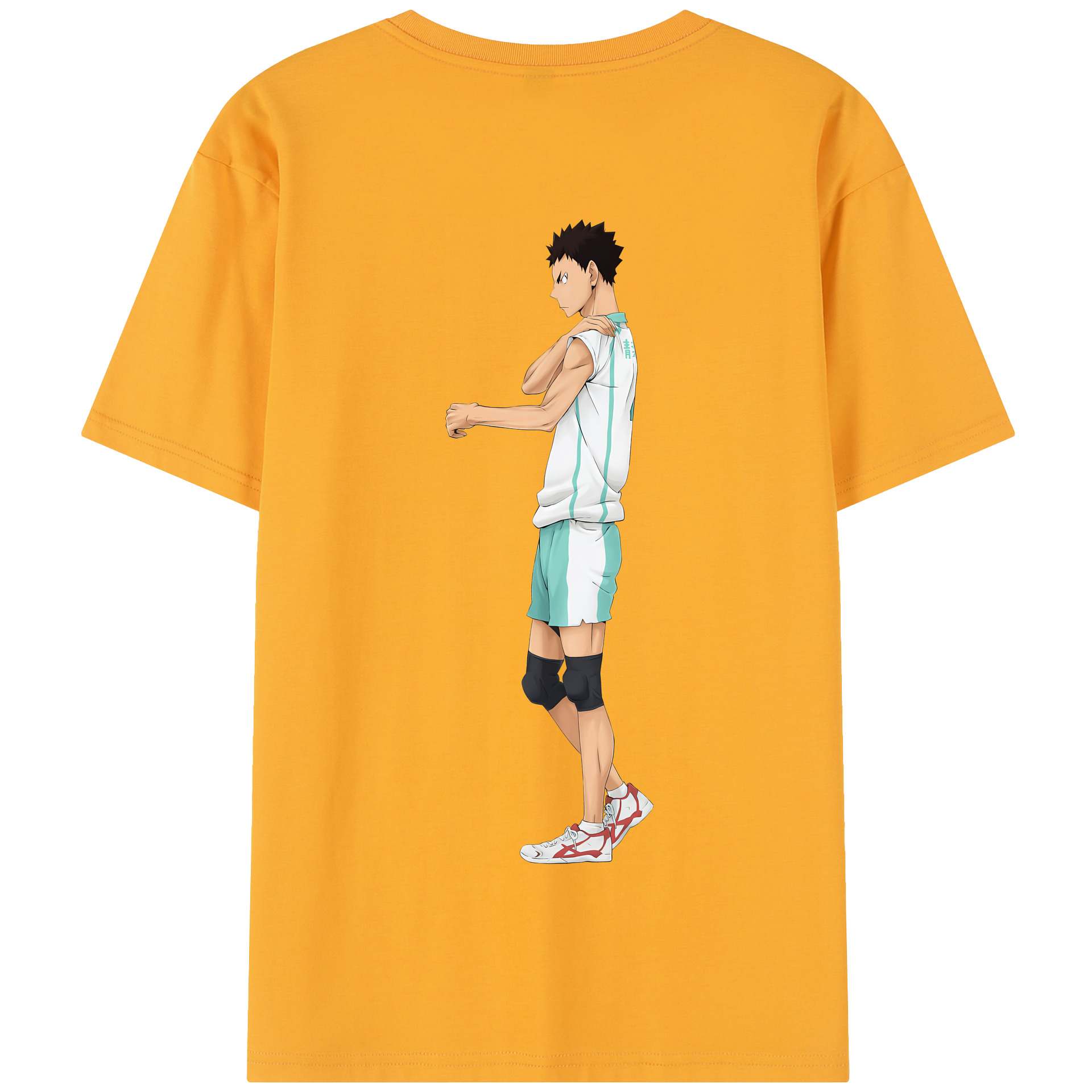 （画像用） ハイキュー!! Haikyu!! 綿100％半袖Tシャツ（背面プリント）