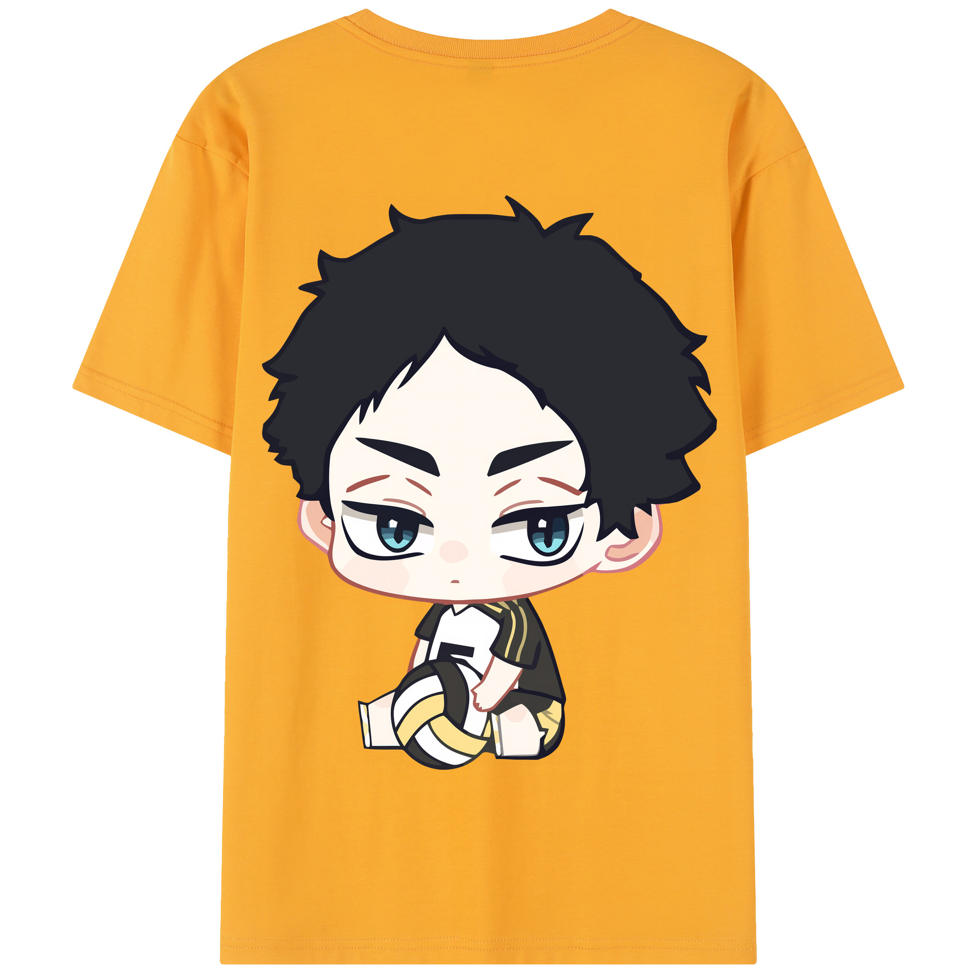 （画像用） ハイキュー!! Haikyu!! 綿100％半袖Tシャツ（背面プリント）