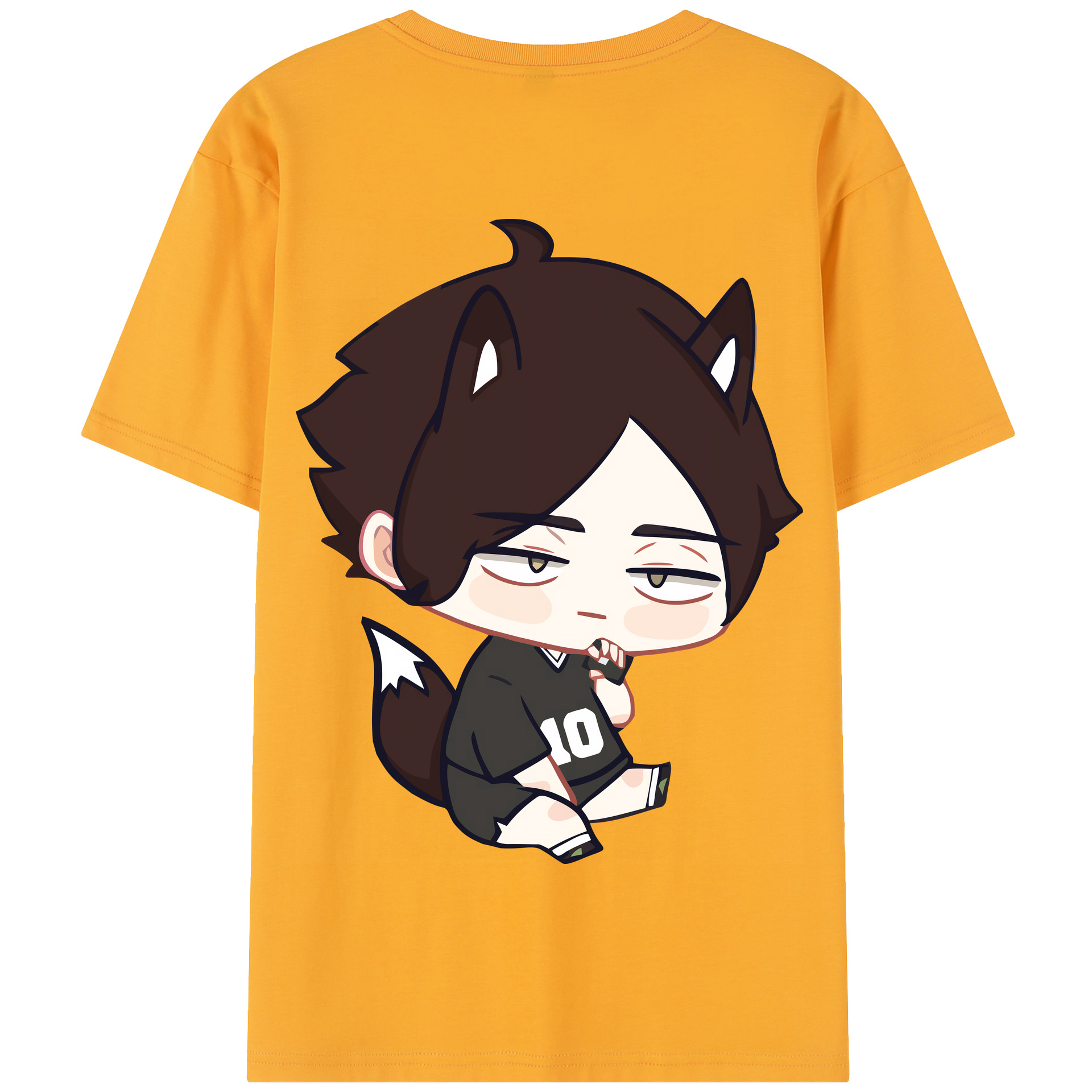 （画像用） ハイキュー!! Haikyu!! 綿100％半袖Tシャツ（背面プリント）