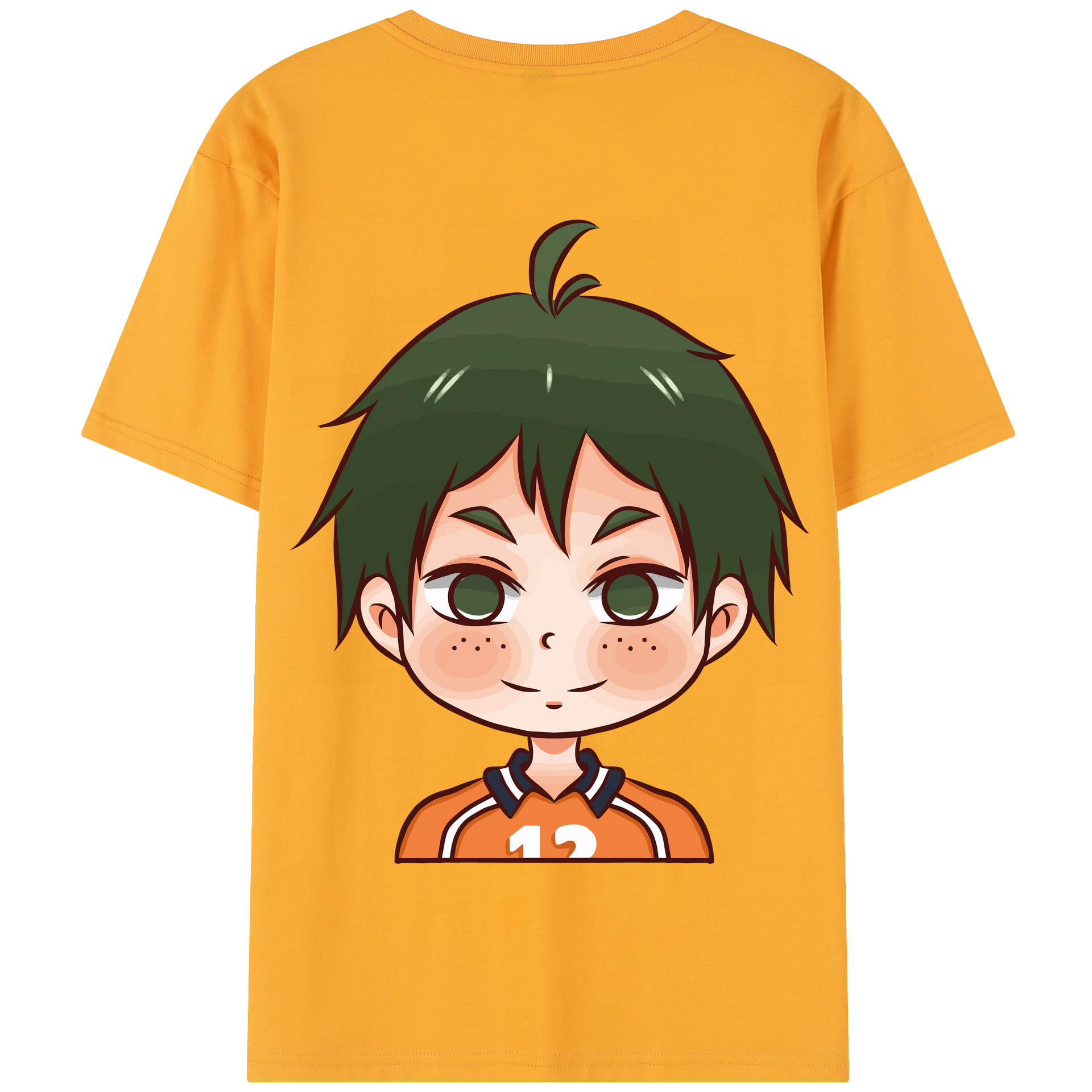 （画像用） ハイキュー!! Haikyu!! 綿100％半袖Tシャツ（背面プリント）