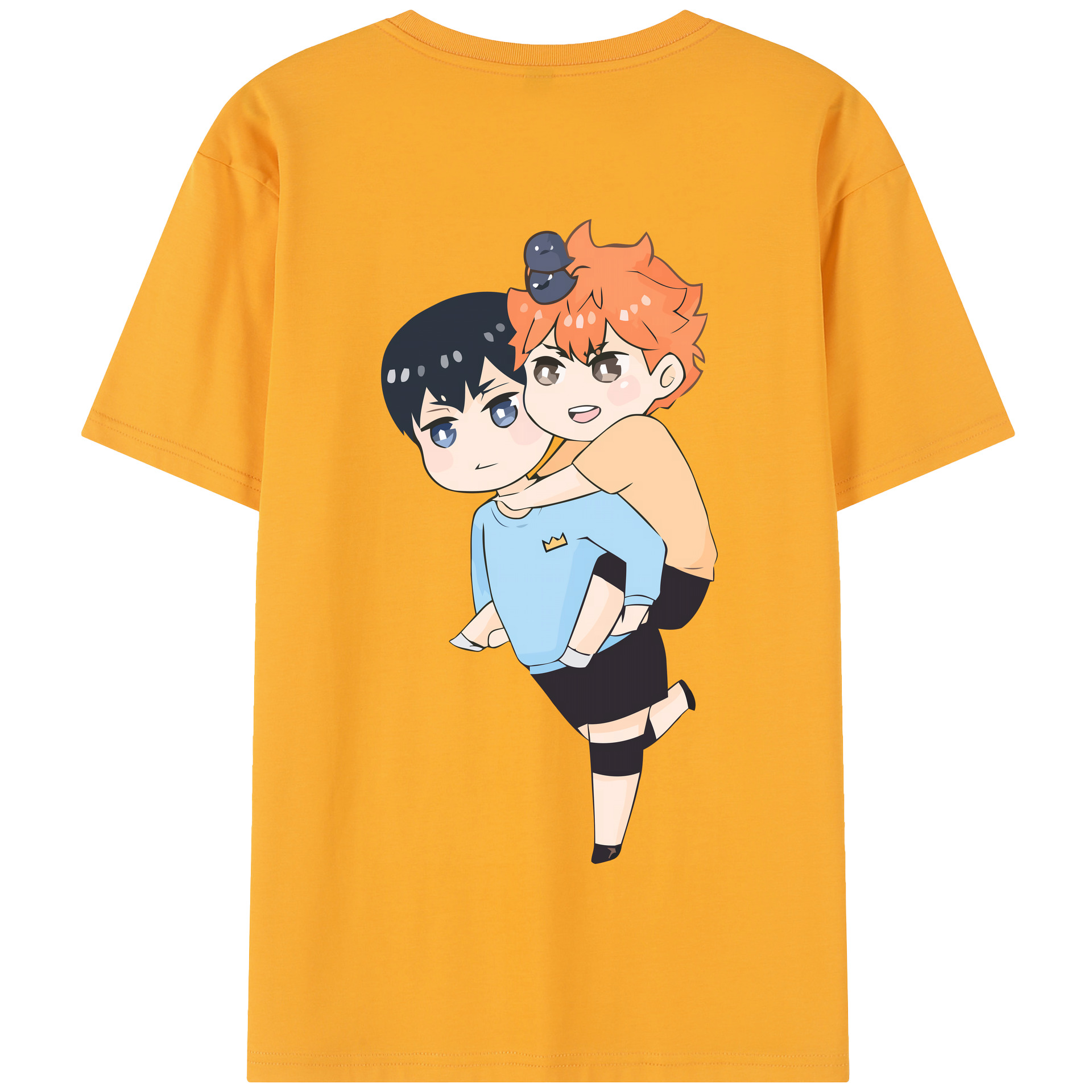 （画像用） ハイキュー!! Haikyu!! 綿100％半袖Tシャツ（背面プリント）