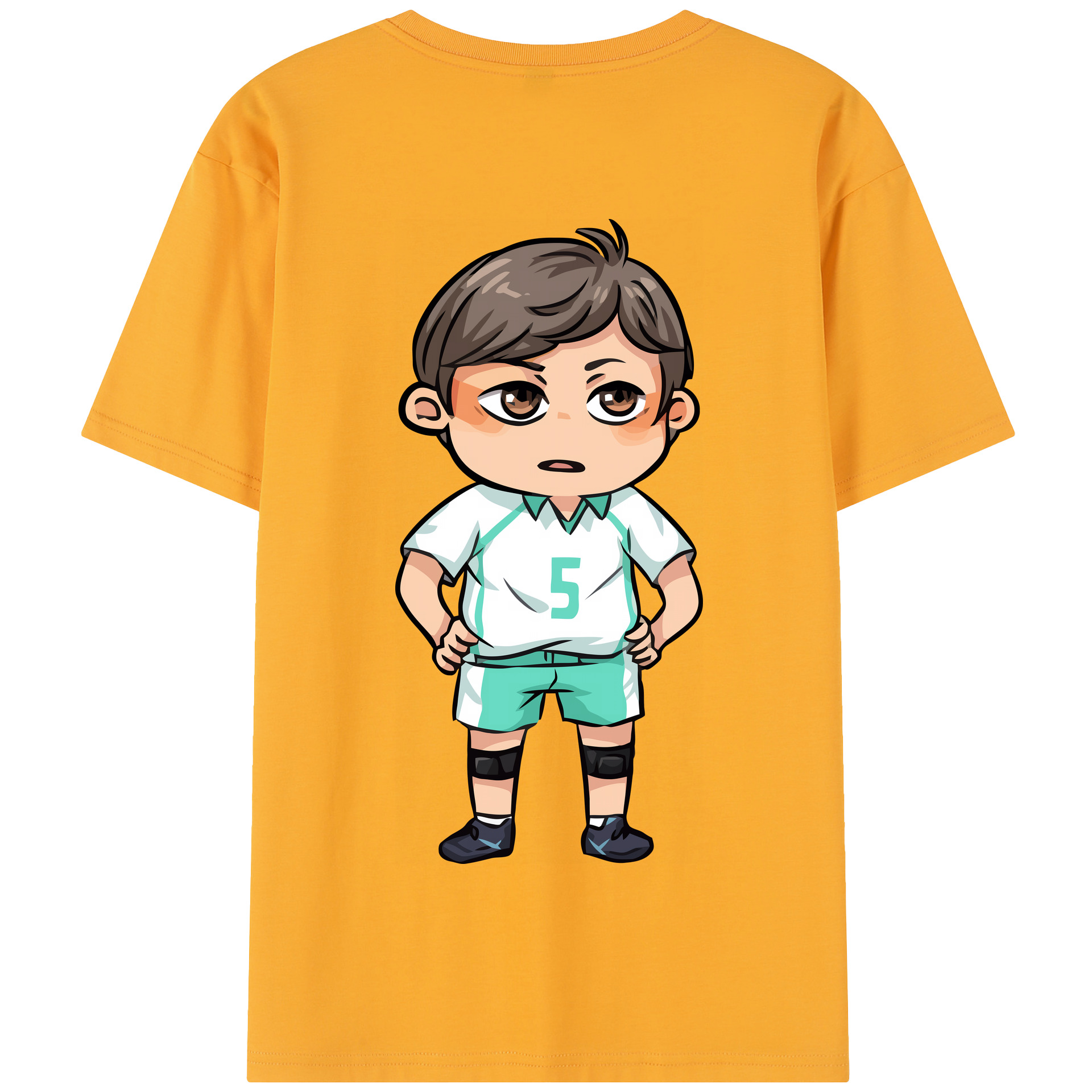 （画像用） ハイキュー!! Haikyu!! 綿100％半袖Tシャツ（背面プリント）