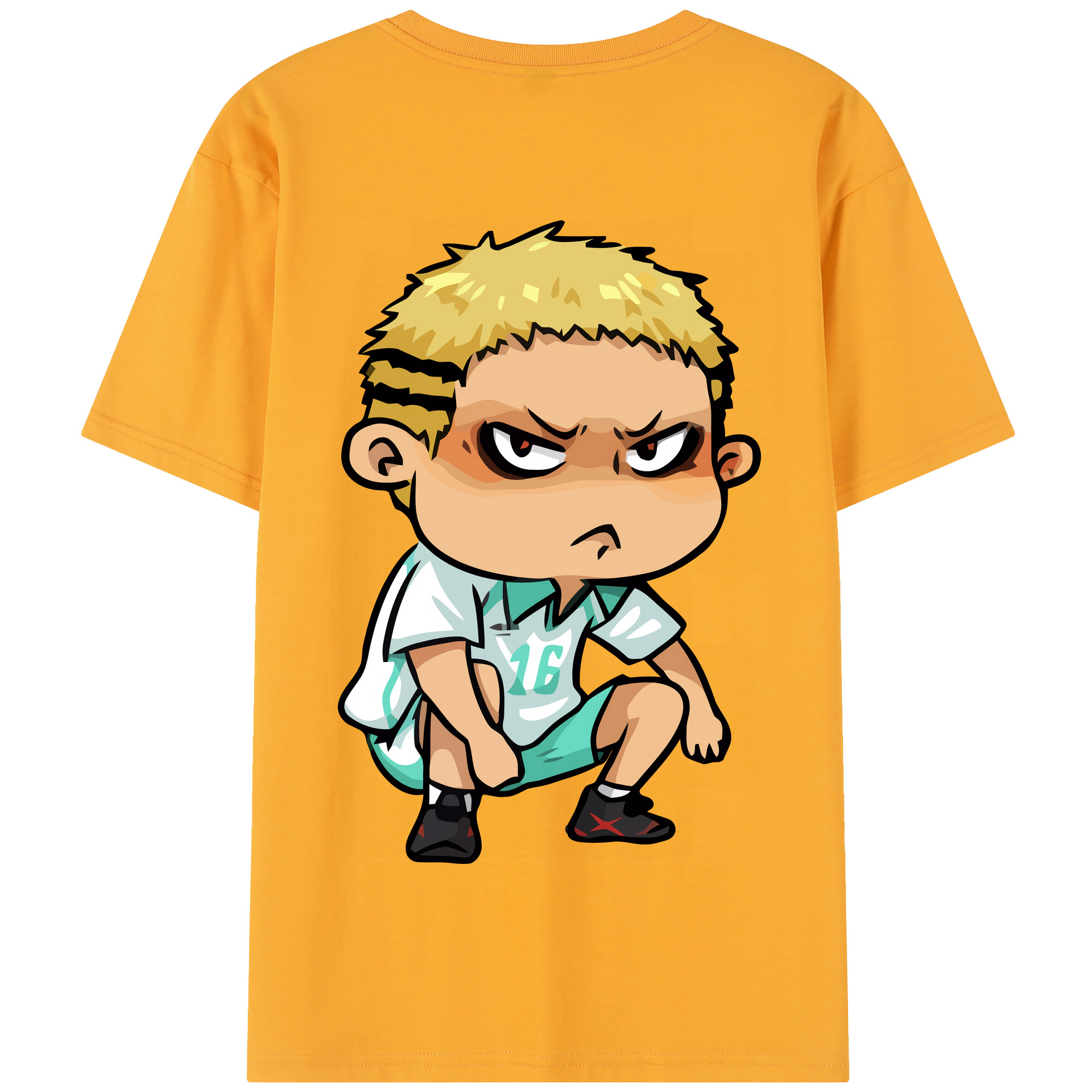（画像用） ハイキュー!! Haikyu!! 綿100％半袖Tシャツ（背面プリント）