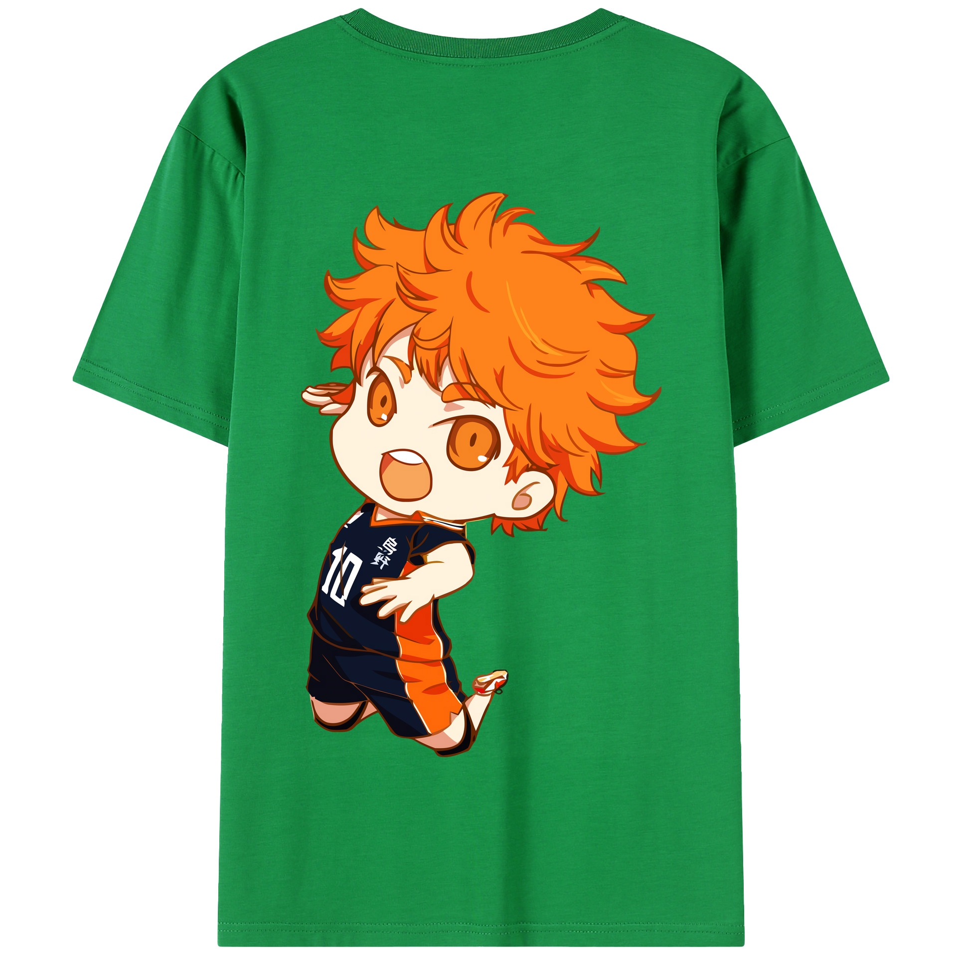 （画像用） ハイキュー!! Haikyu!! 綿100％半袖Tシャツ（背面プリント）
