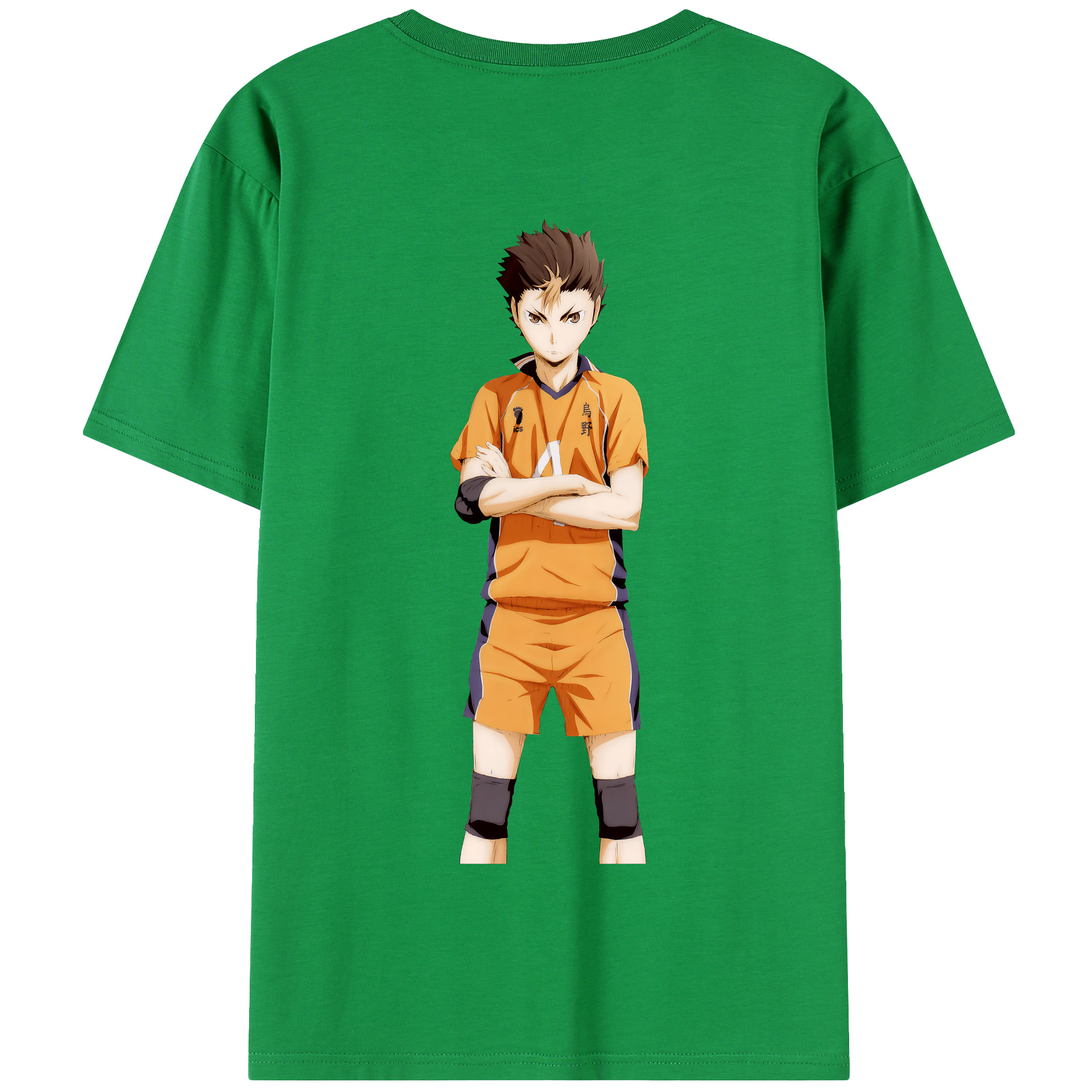 （画像用） ハイキュー!! Haikyu!! 綿100％半袖Tシャツ（背面プリント）