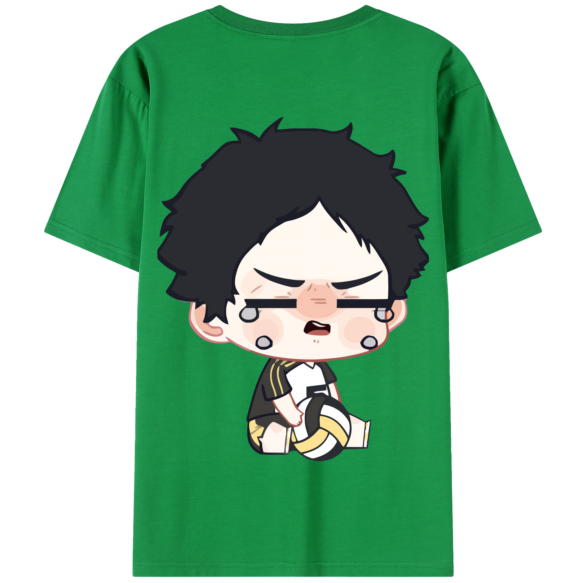 （画像用） ハイキュー!! Haikyu!! 綿100％半袖Tシャツ（背面プリント）