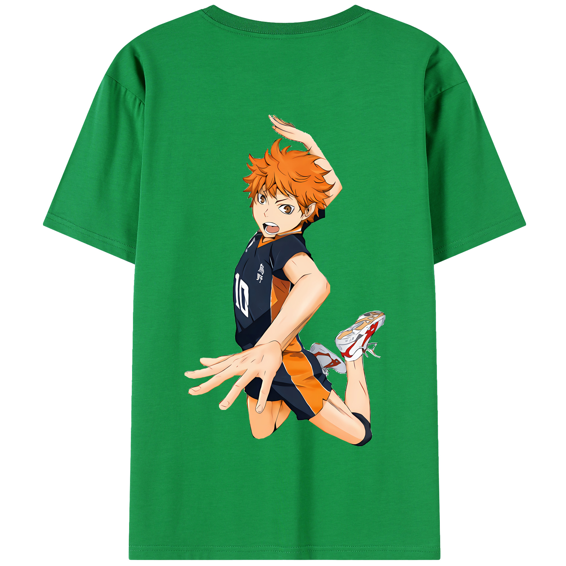 （画像用） ハイキュー!! Haikyu!! 綿100％半袖Tシャツ（背面プリント）