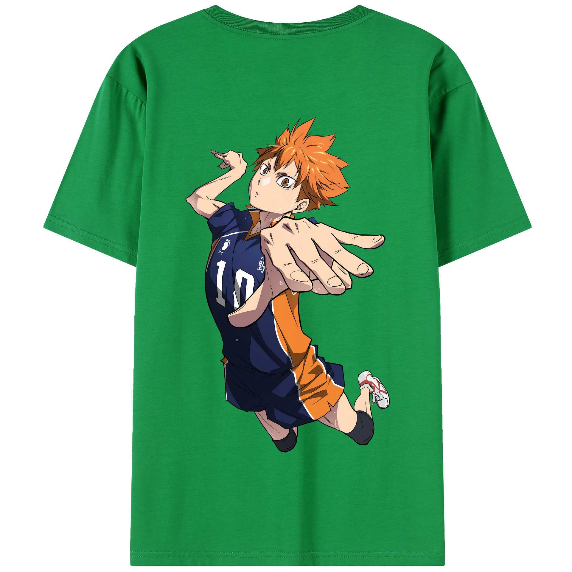 （画像用） ハイキュー!! Haikyu!! 綿100％半袖Tシャツ（背面プリント）