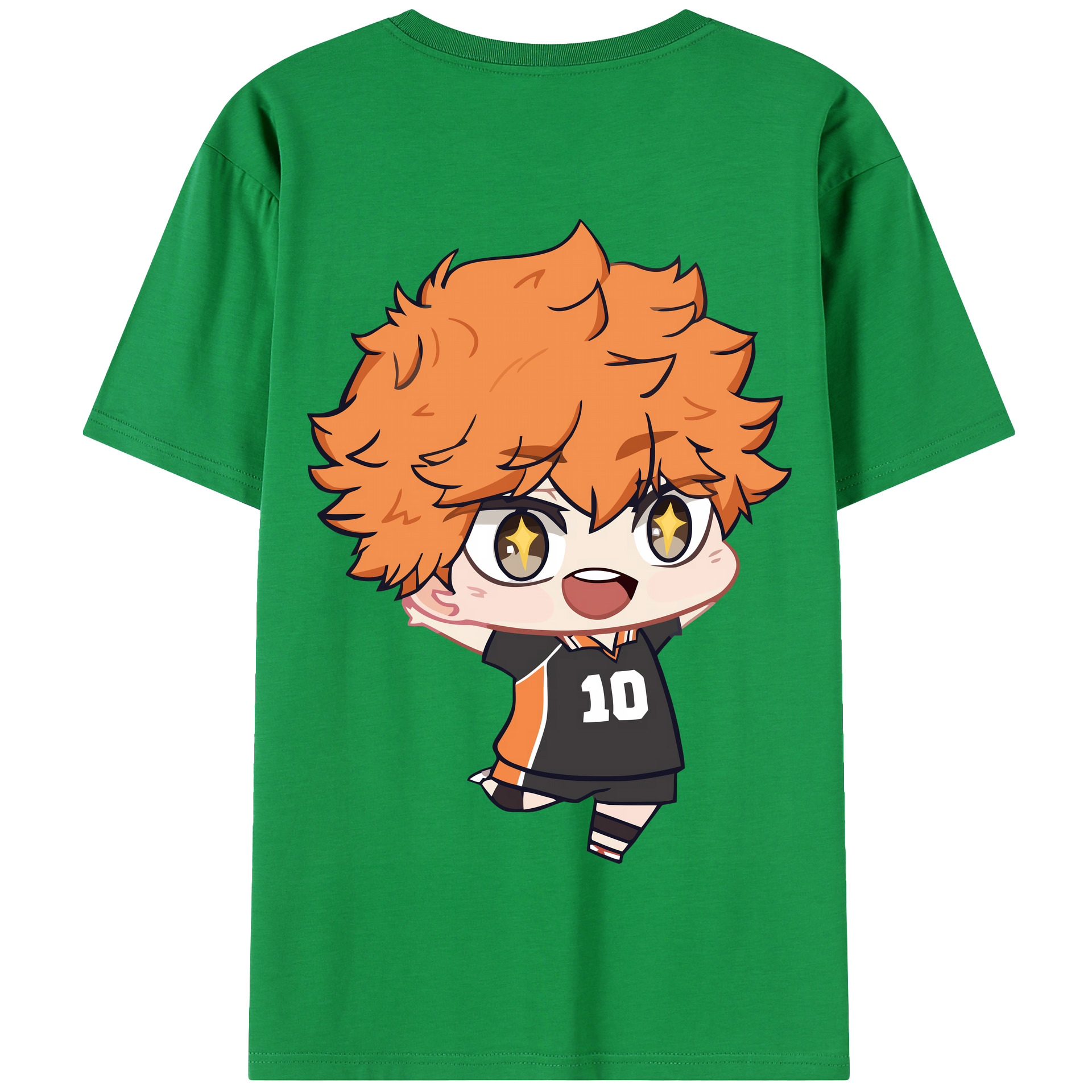 （画像用） ハイキュー!! Haikyu!! 綿100％半袖Tシャツ（背面プリント）