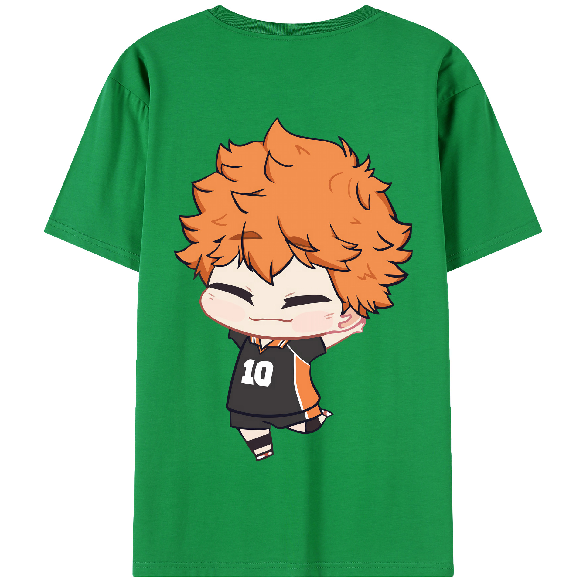 （画像用） ハイキュー!! Haikyu!! 綿100％半袖Tシャツ（背面プリント）