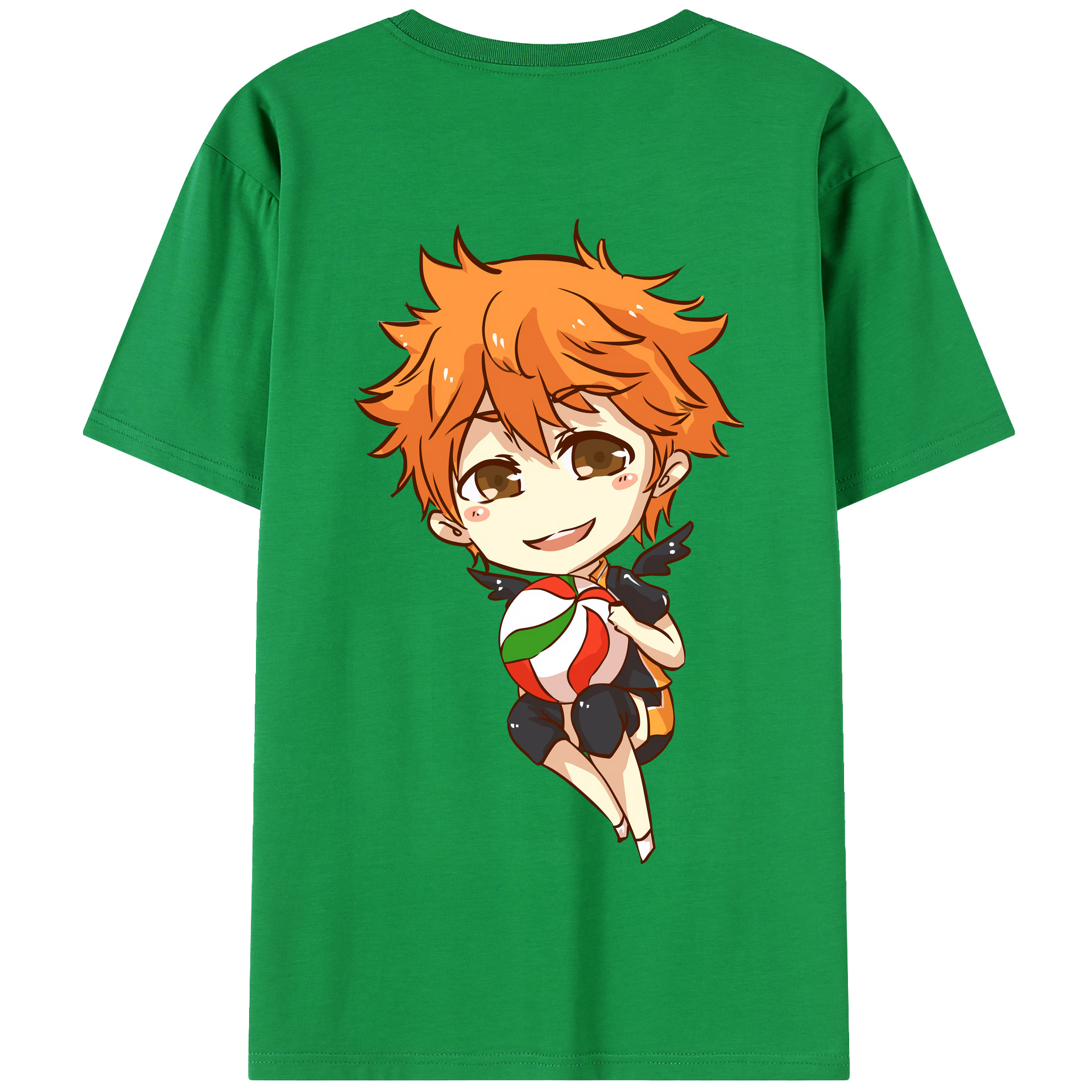 （画像用） ハイキュー!! Haikyu!! 綿100％半袖Tシャツ（背面プリント）